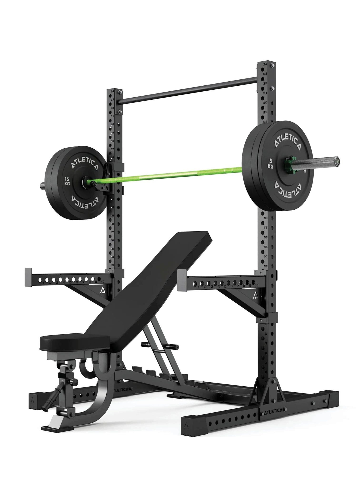 ATLETICA Power Rack R7 Squat Rack, Storm Set, 203cm