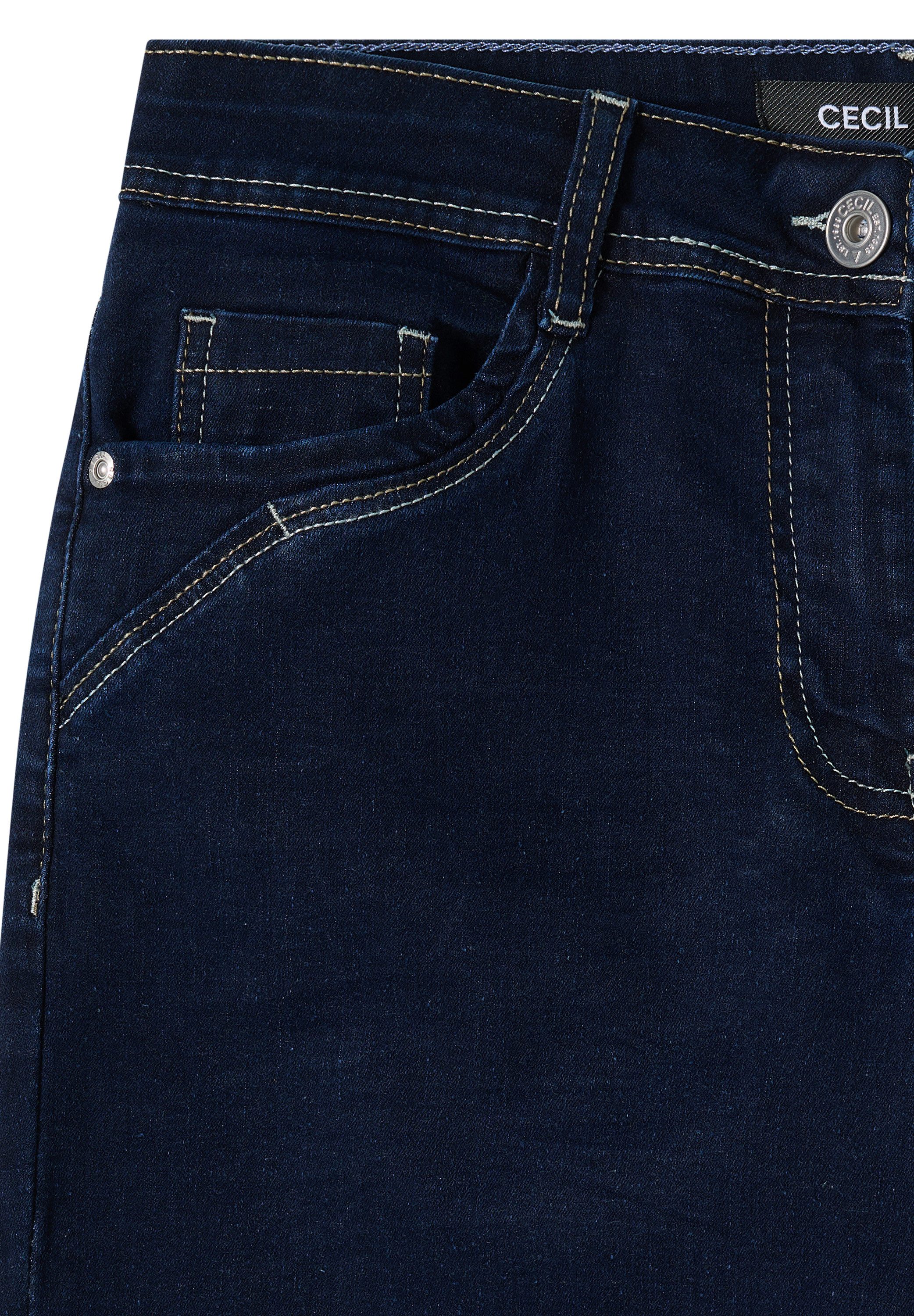 CECIL Loose-fit-Jeans 5-Pocket-Style