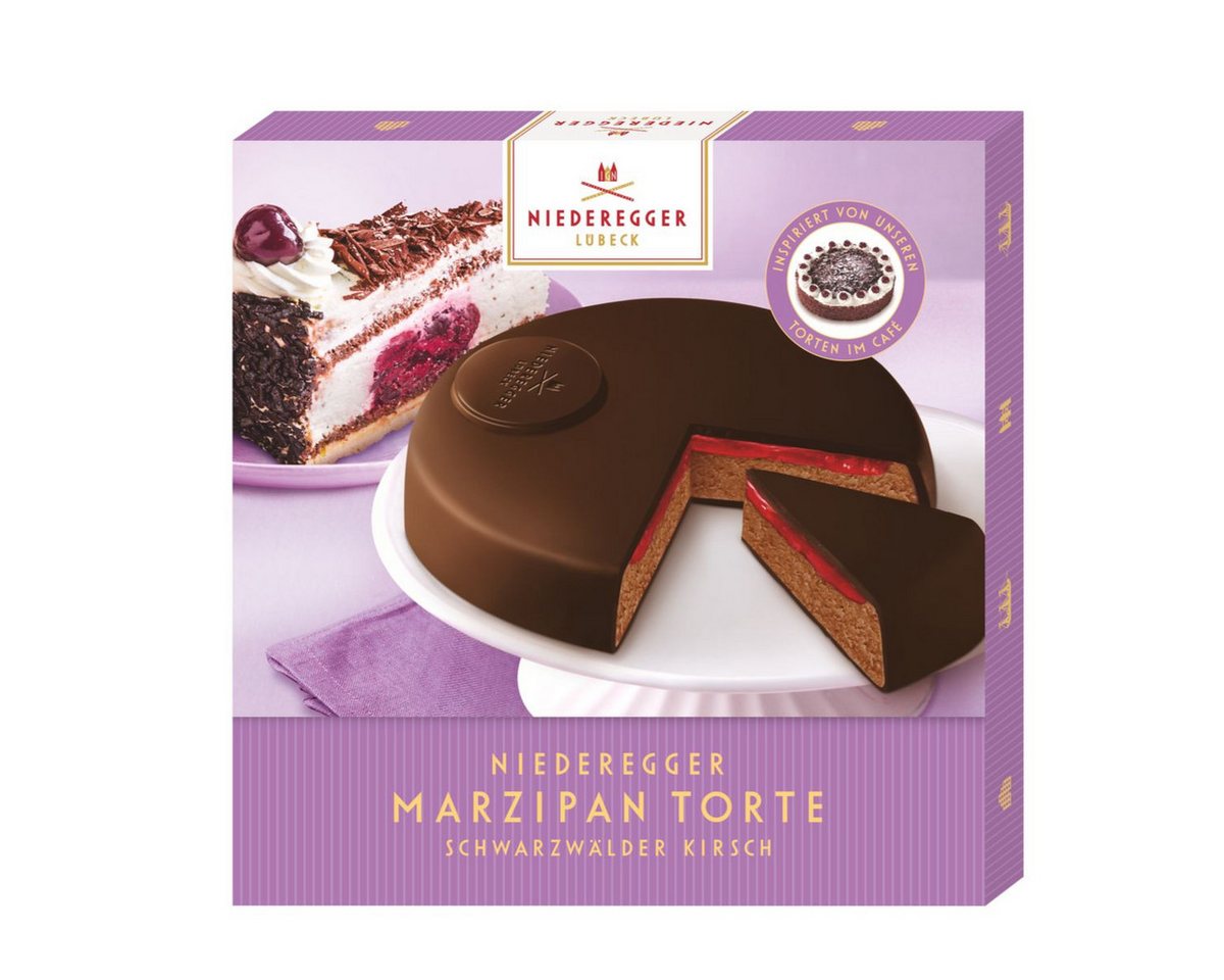 Niederegger Süßigkeit Niederegger Marzipan Torte Schwarzwälder Kirsch, 185 g