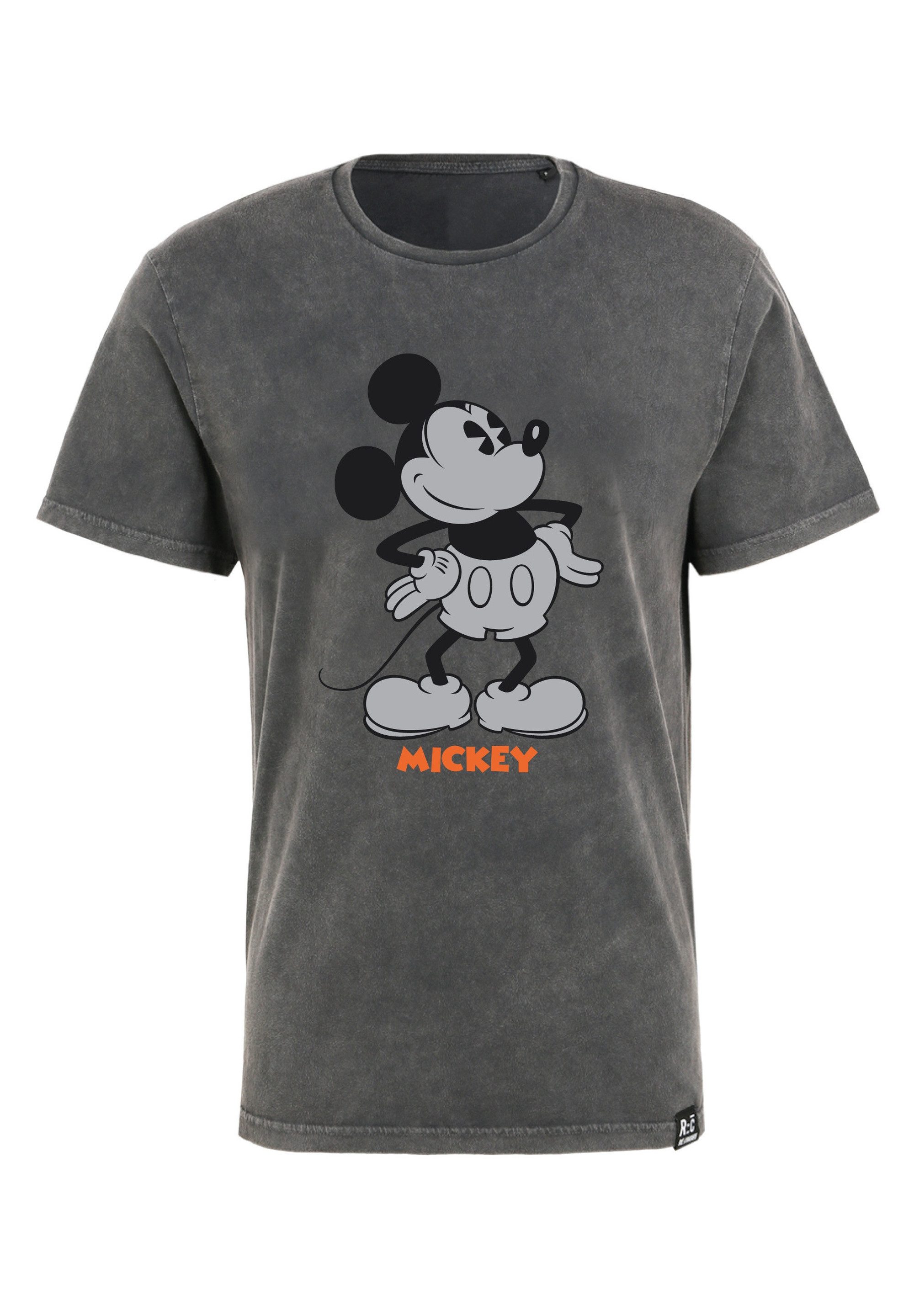 T-Shirt Disney Mickey Mouse Vintage Hand On Hips Washed