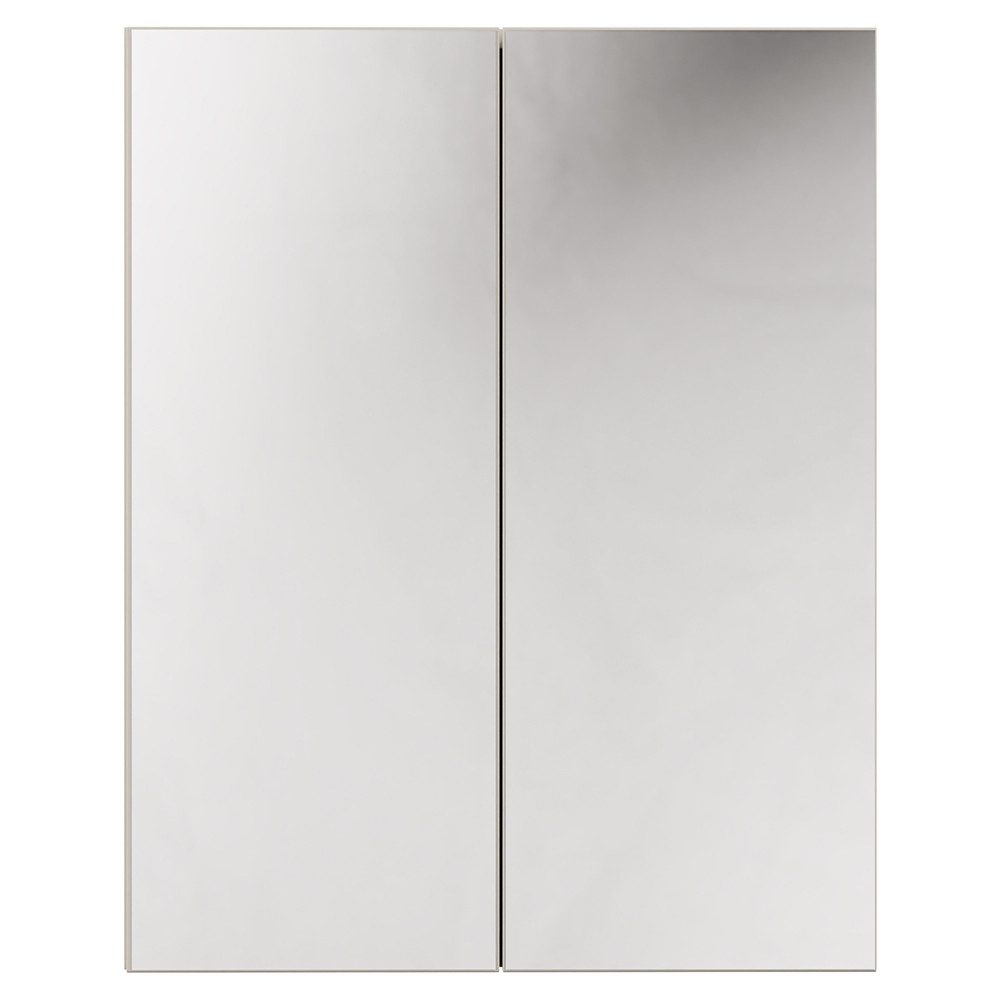 Lomadox Spiegelschrank BIBIONE-56 in kaschmir, 2-türig, 60 cm breit