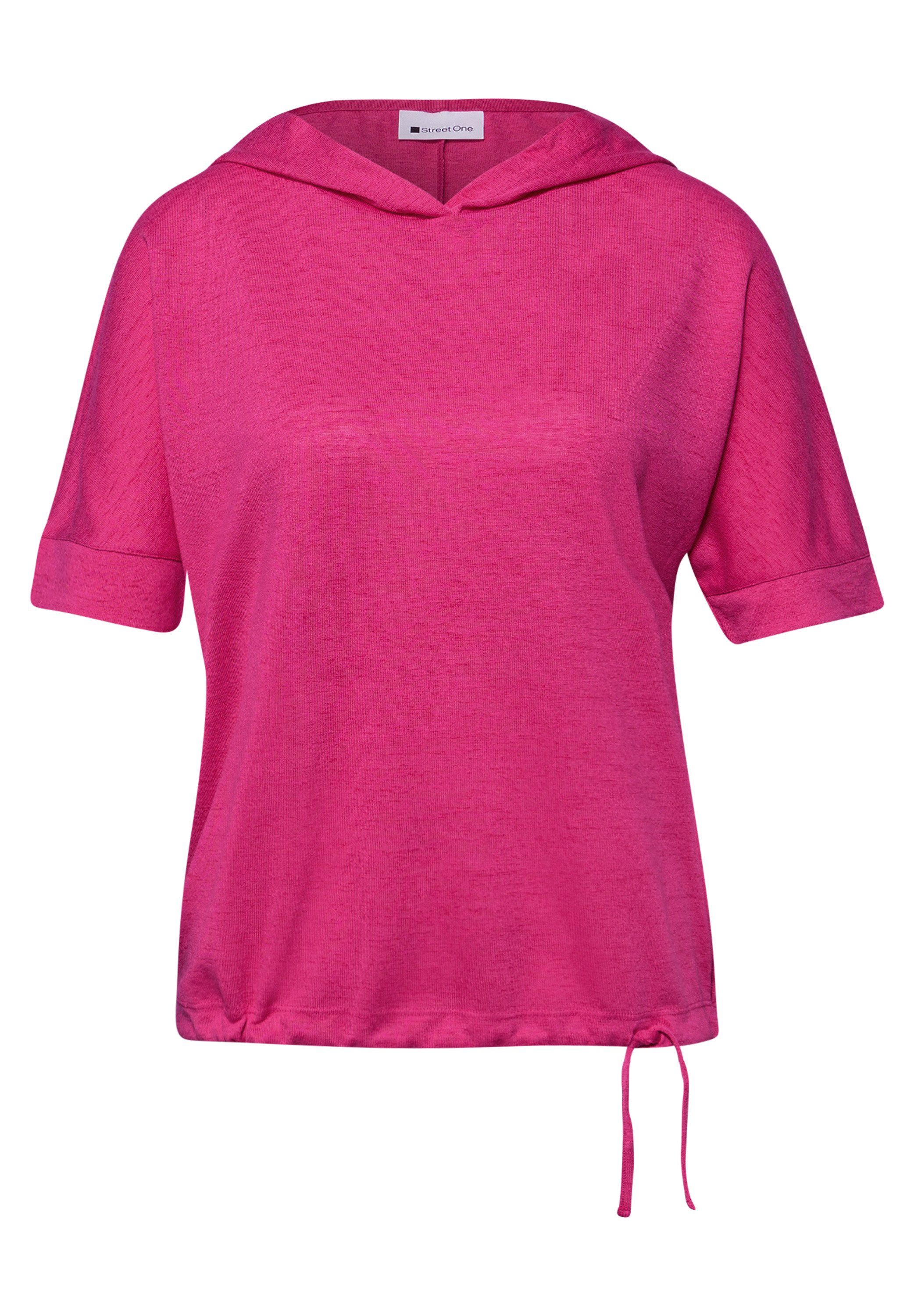 STREET ONE Kurzarmshirt mit Kapuze – Bild 5 von 5
