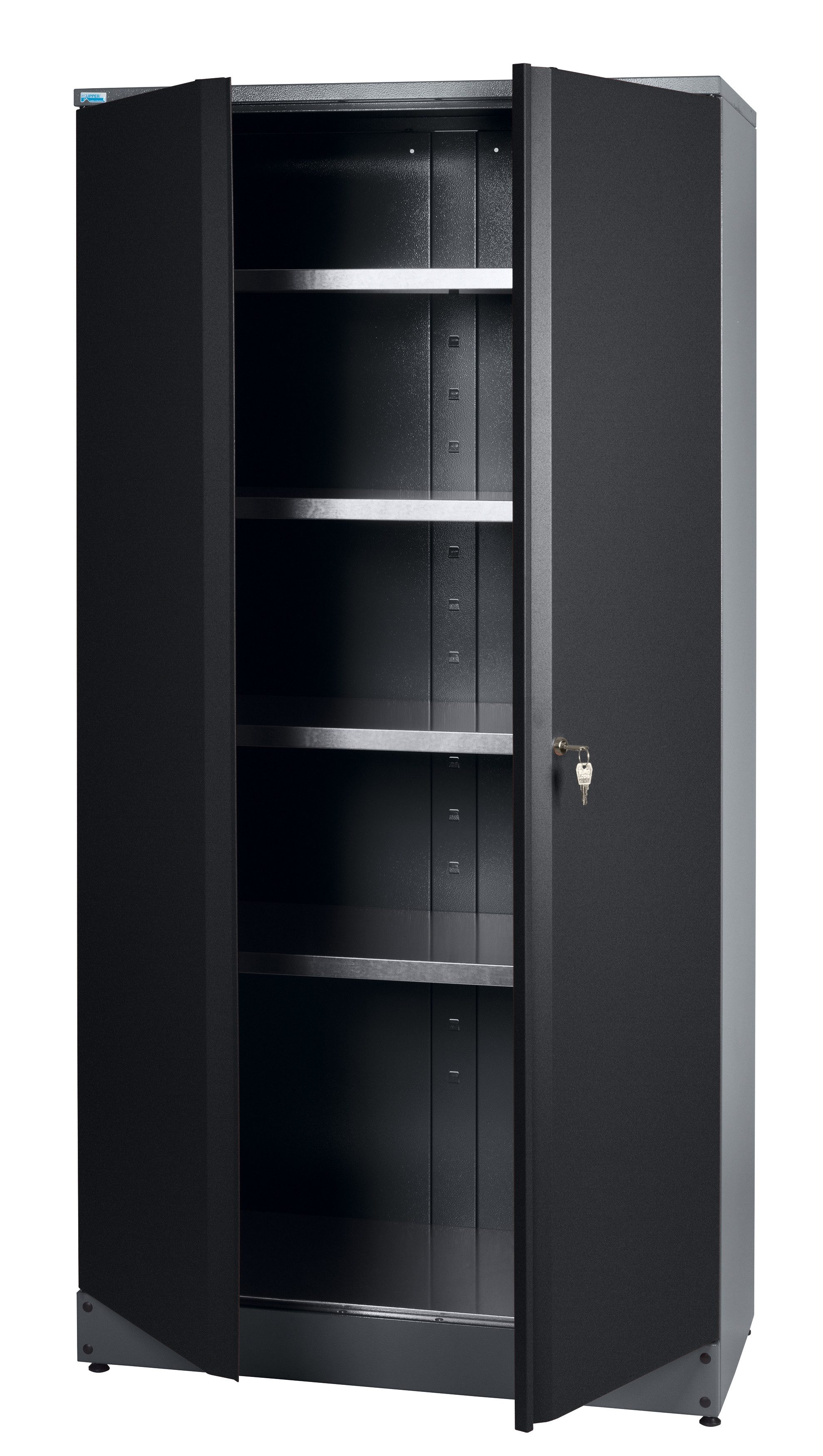 KÜPPER Hochschrank 70287, 91x204x53 cm, 2-türig, inkl. 4 Fachböden, ultramarinblau