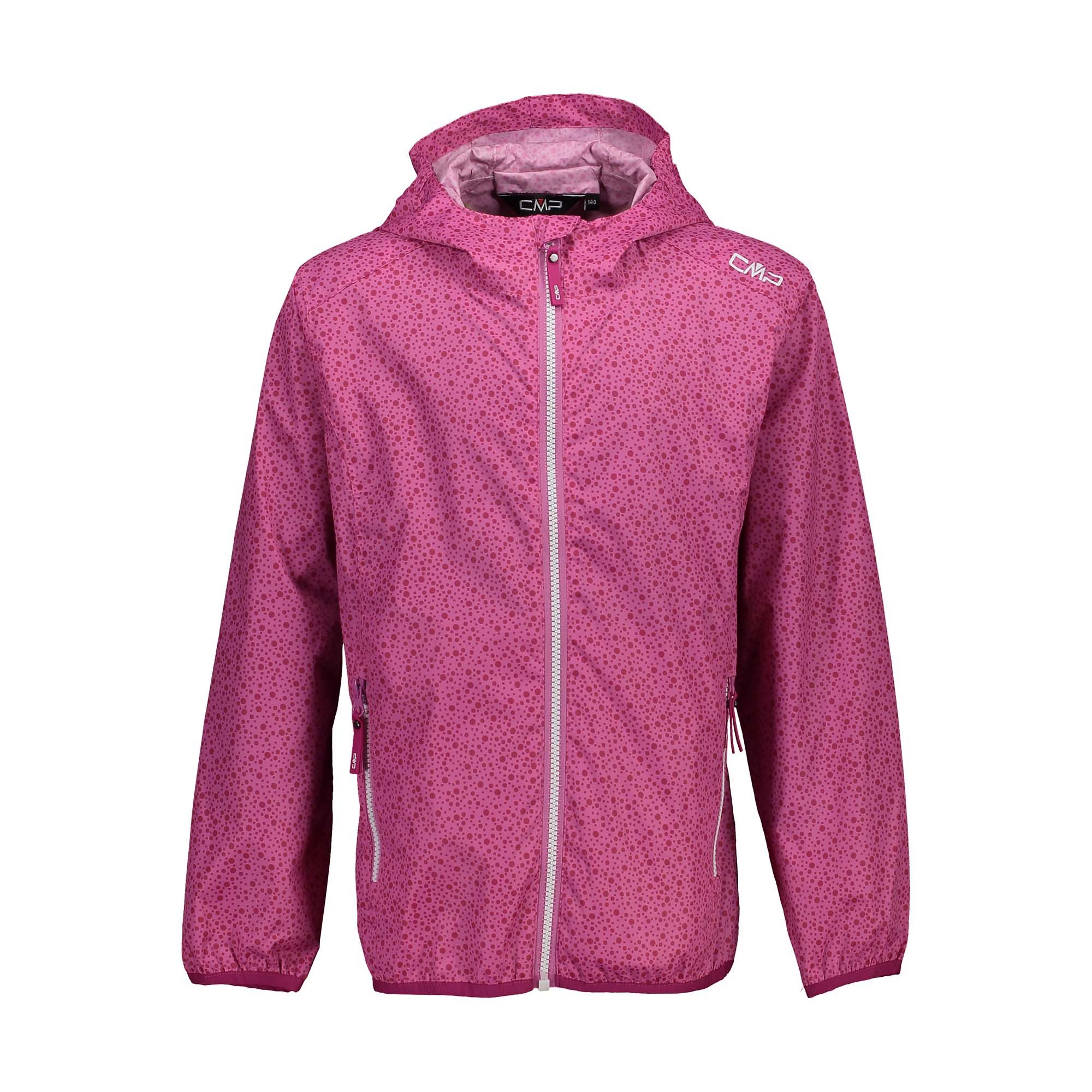Regenjacke CMP Mädchen Regenjacke Kid G Rain Fix Hood Jacket 31X7295
