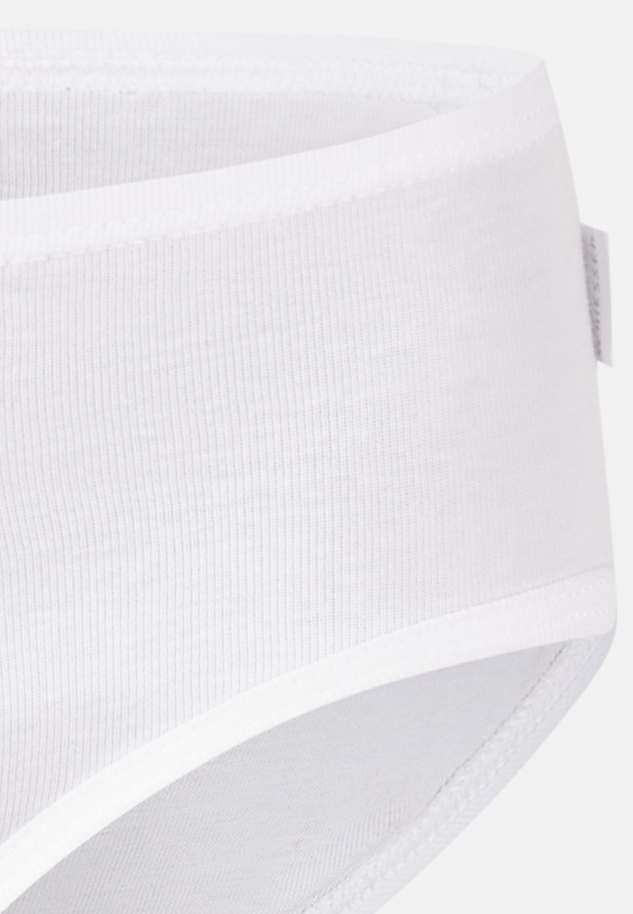 Schiesser Hüftslip 3er Pack Kids Girls Feinripp Organic Cotton (Spar-Set, 3-St) Slip - Baumwolle - Mit softem Bund - ohne Zwicken und Kneifen