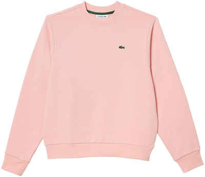 Lacoste Sweater (1-tlg) mit Krokodil-Logo vorn