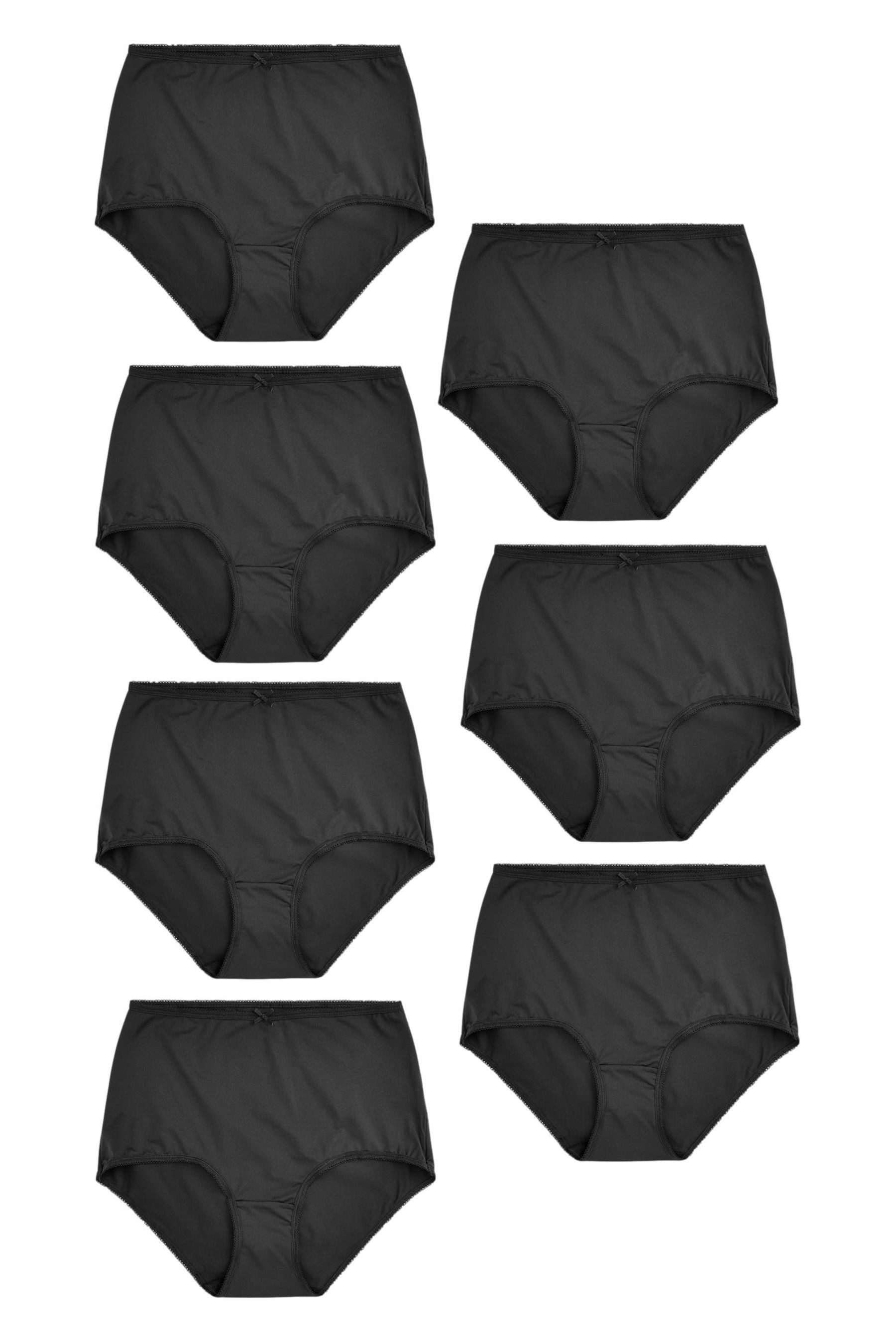 Next High-Waist-Slip Maxislips aus Mikrofaser, 7er-Pack (7-St)