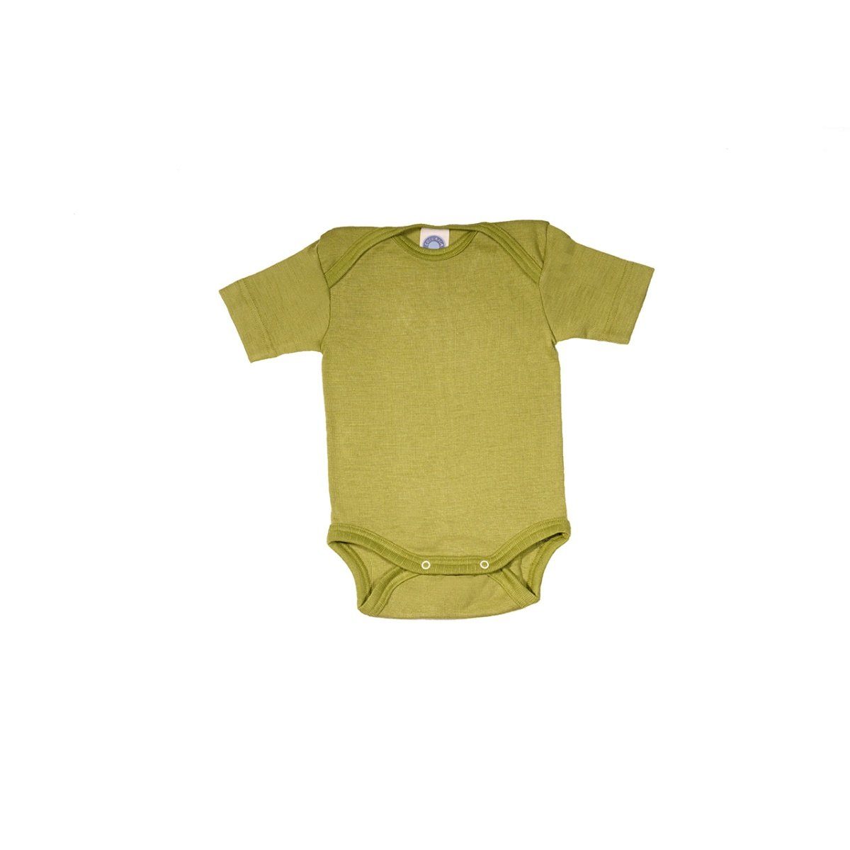 Cosilana Kurzarmbody (1-tlg) Baby Kurzarm-Body aus Bio Schurwolle / Seide