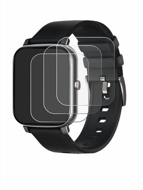 Savvies Schutzfolie für Ibetter Smartwatch 1.69", Displayschutzfolie, 18 Stück, Folie klar