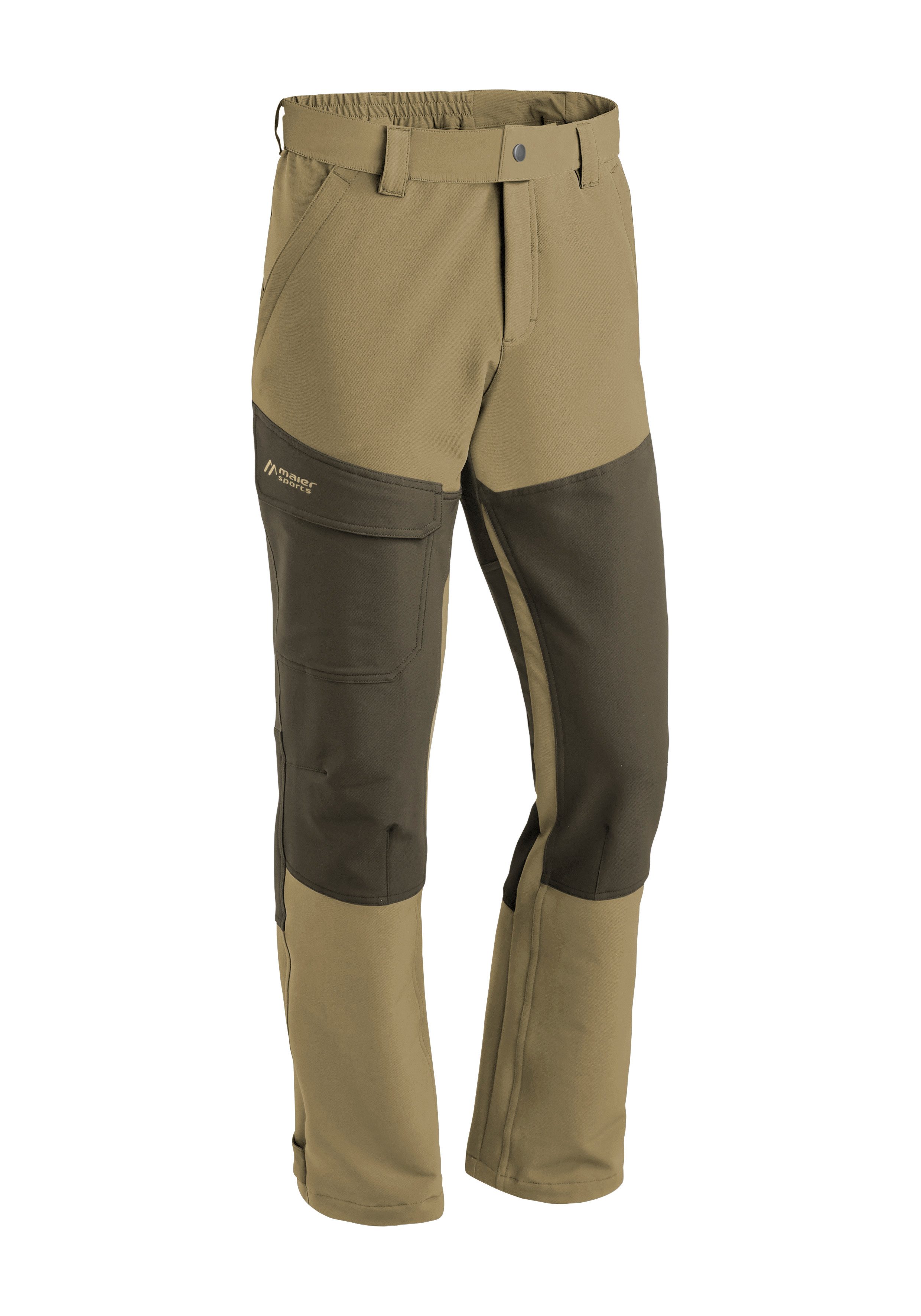 Maier Sports Outdoorhose Fleeceflex M robuste Herren Winter-Trekkinghose 4-Wege-Stretch