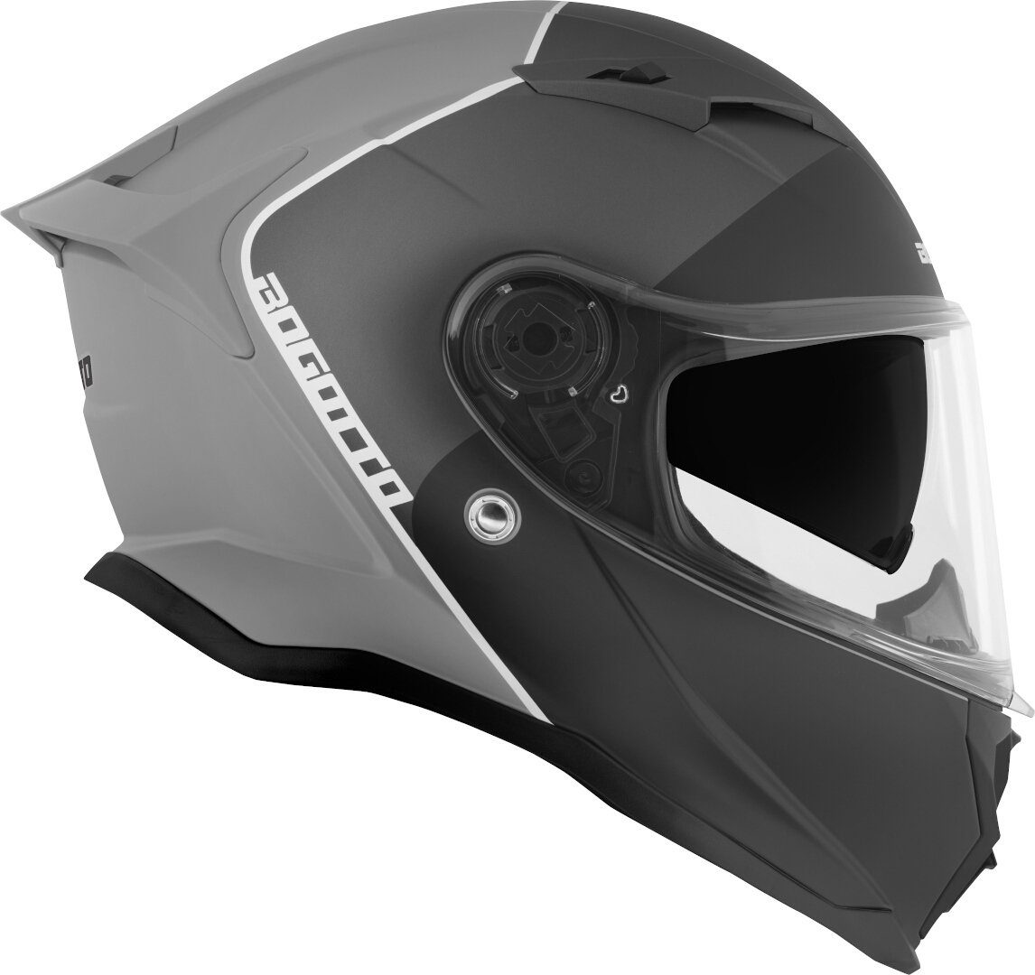 Bogotto Motorradhelm H153 BT SPN Bluetooth Helm, integriertes Kommunikationssystem,geeignet für Brillenträger,vorb