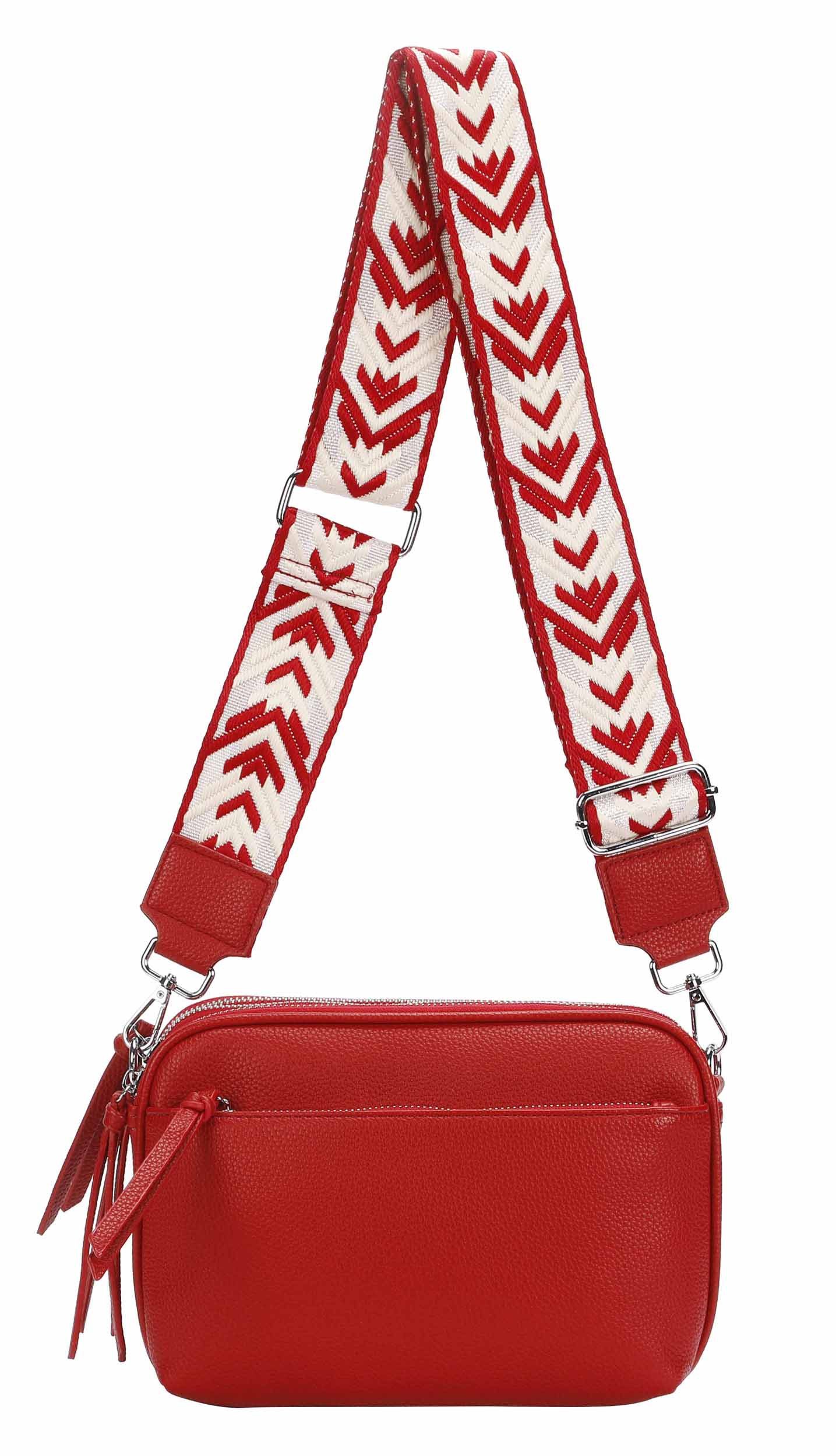 Schultertasche Damen Umhängetasche Brusttasche Cross Over Body Bag Handy Clutch