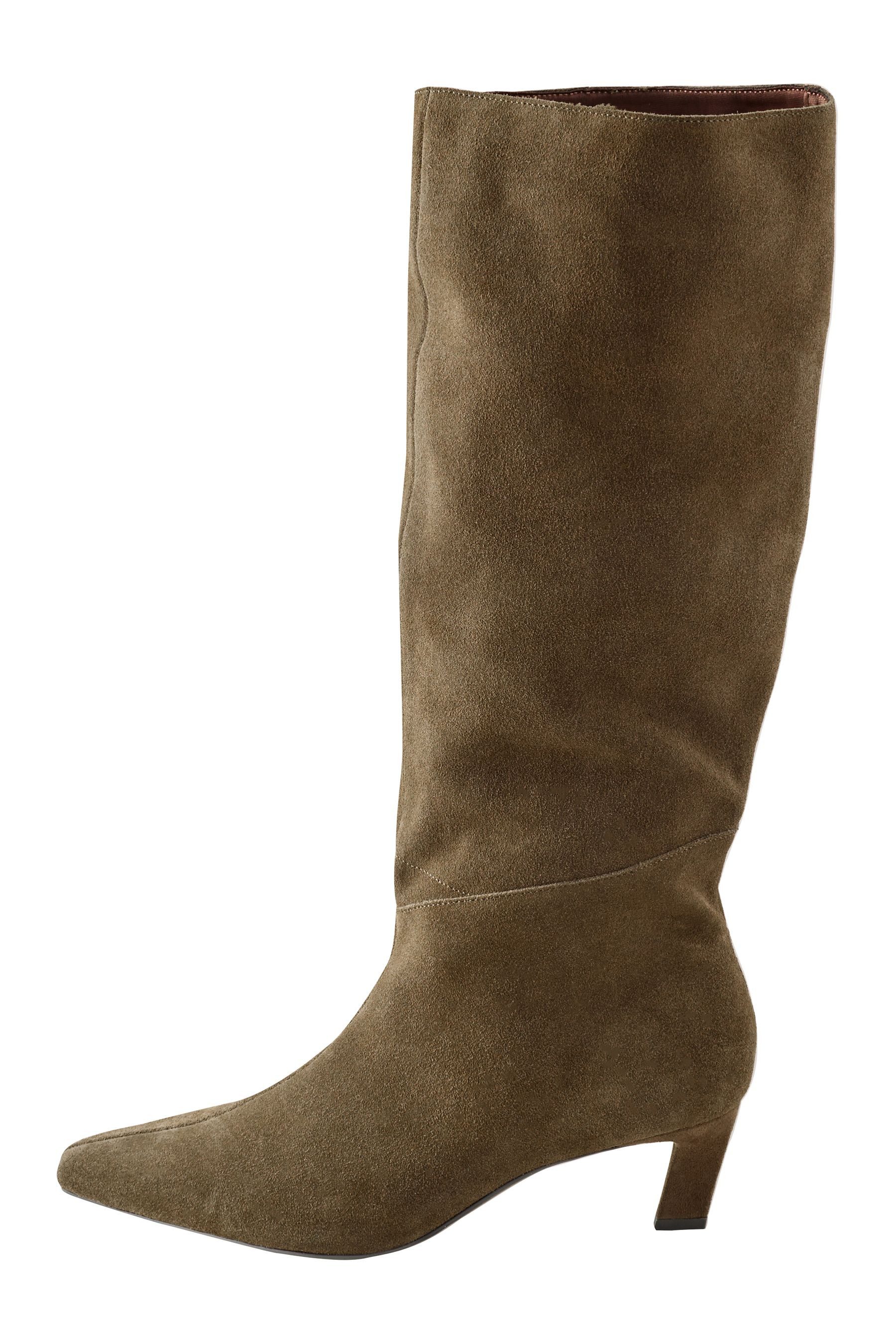 Next Forever Comfort® Kniehohe Absatzstiefel Stiefel günstig online kaufen