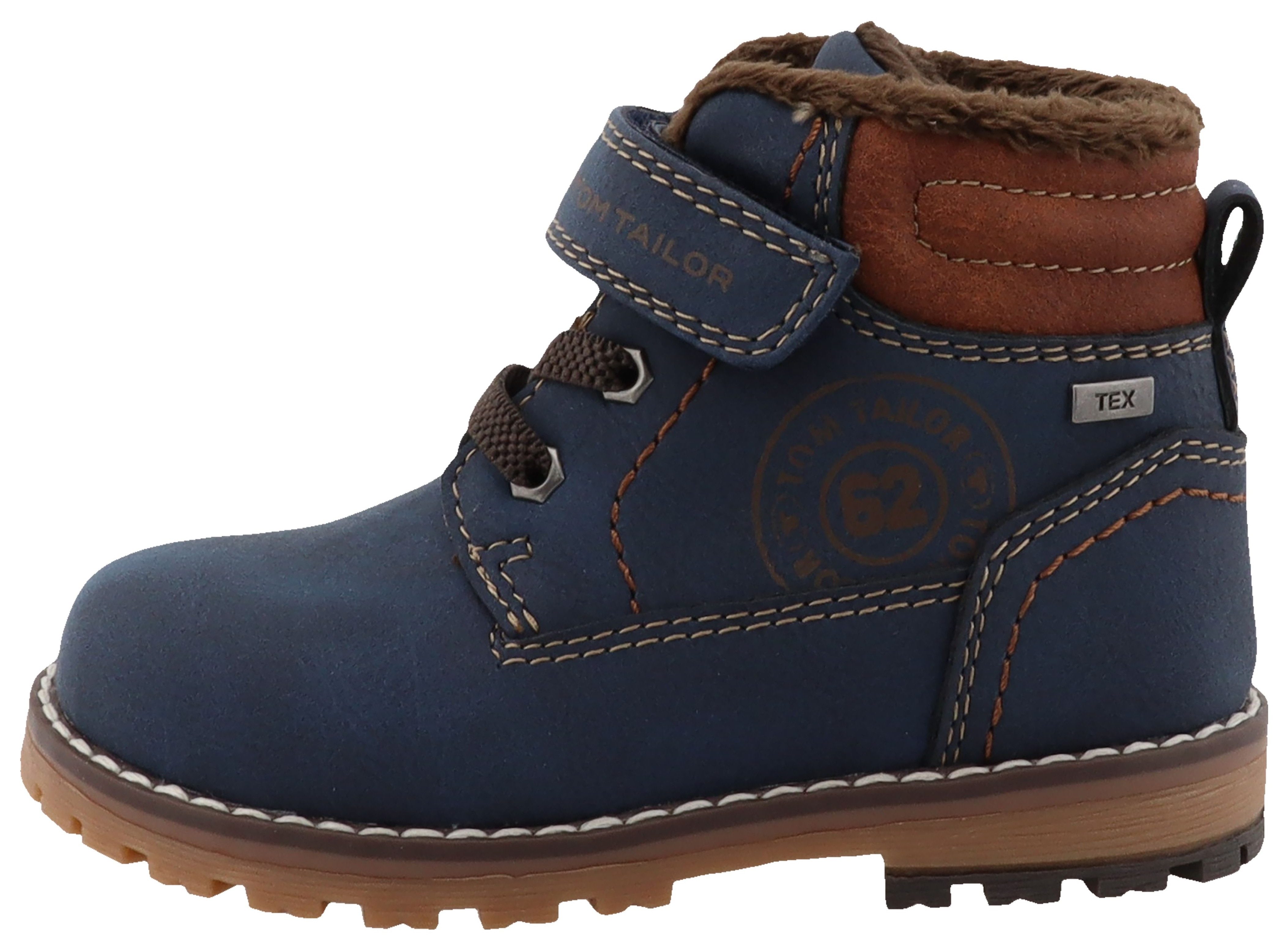 TOM TAILOR Winterboots mit Klettverschluss