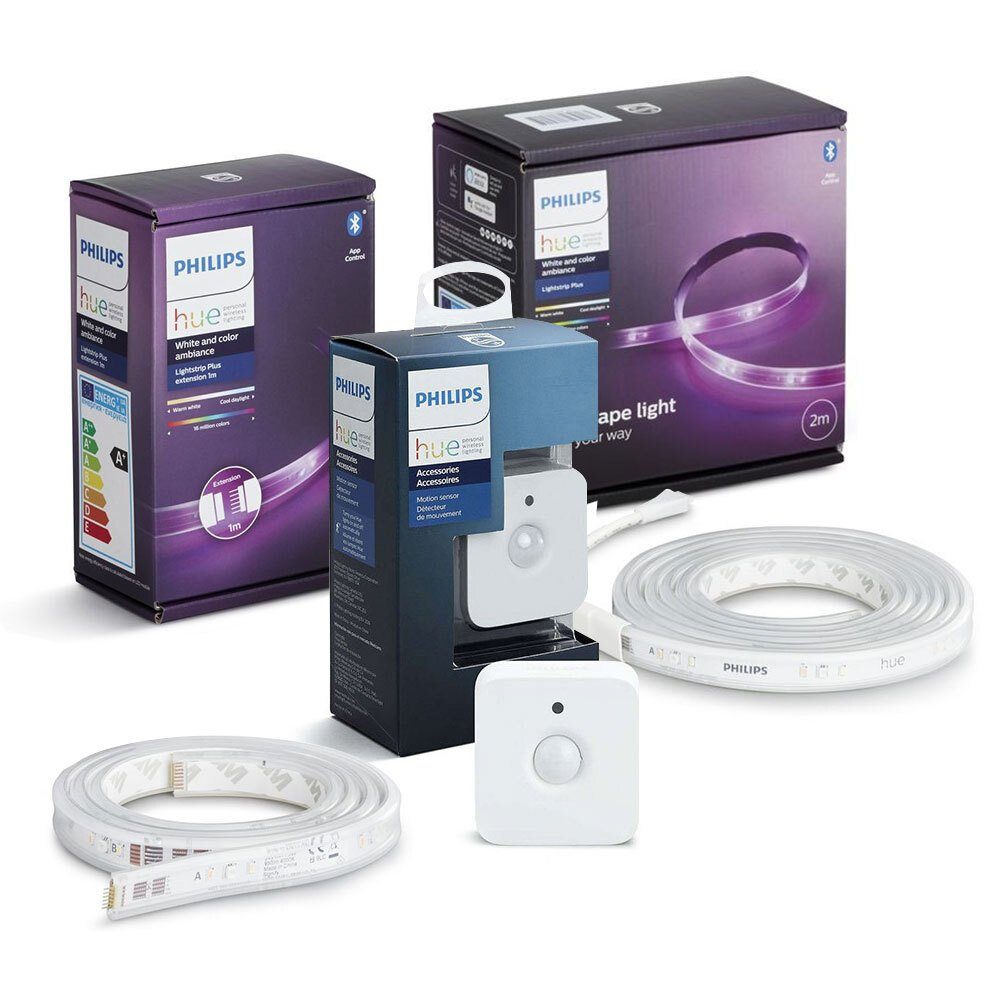 Philips Hue LED Stripe »Bluetooth LED LightStrip Plus 2 Meter Basis mit 1«,  1-flammig, LED Streifen online kaufen | OTTO