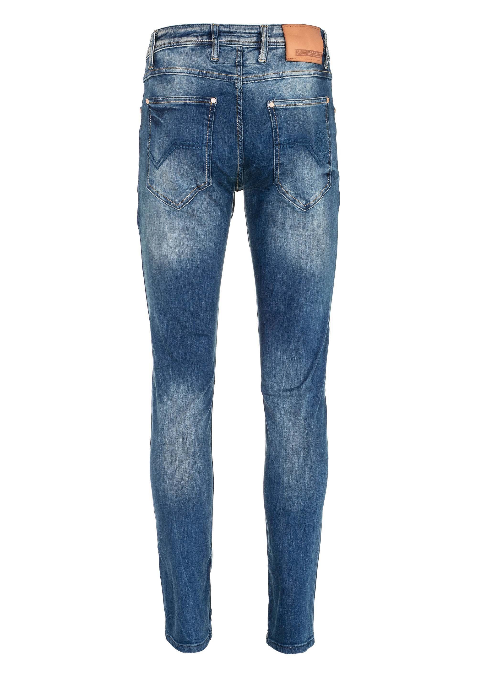 Cipo & Straight Waschung lässiger Fit in Jeans mit Baxx Bequeme
