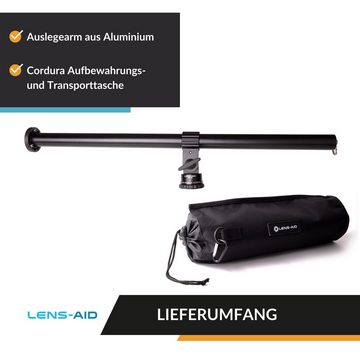 Lens-Aid Auslegearm 58 cm für Flatlay- und Makrofotografie Stativhalterung