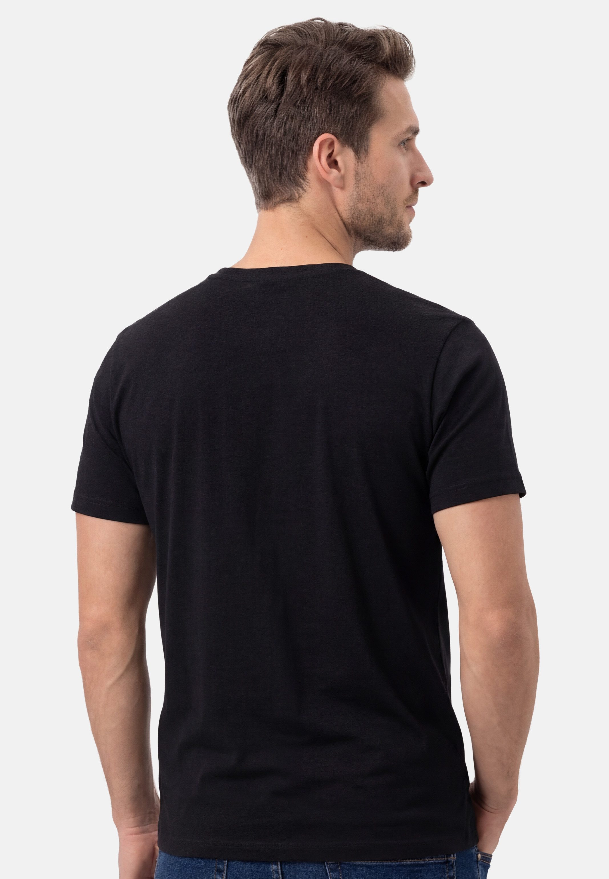 RAGMAN Unterhemd 6er Pack Basic (Spar-Set, 6-St) Unterhemd / Shirt Kurzarm - Baumwolle - Atmungsaktiv