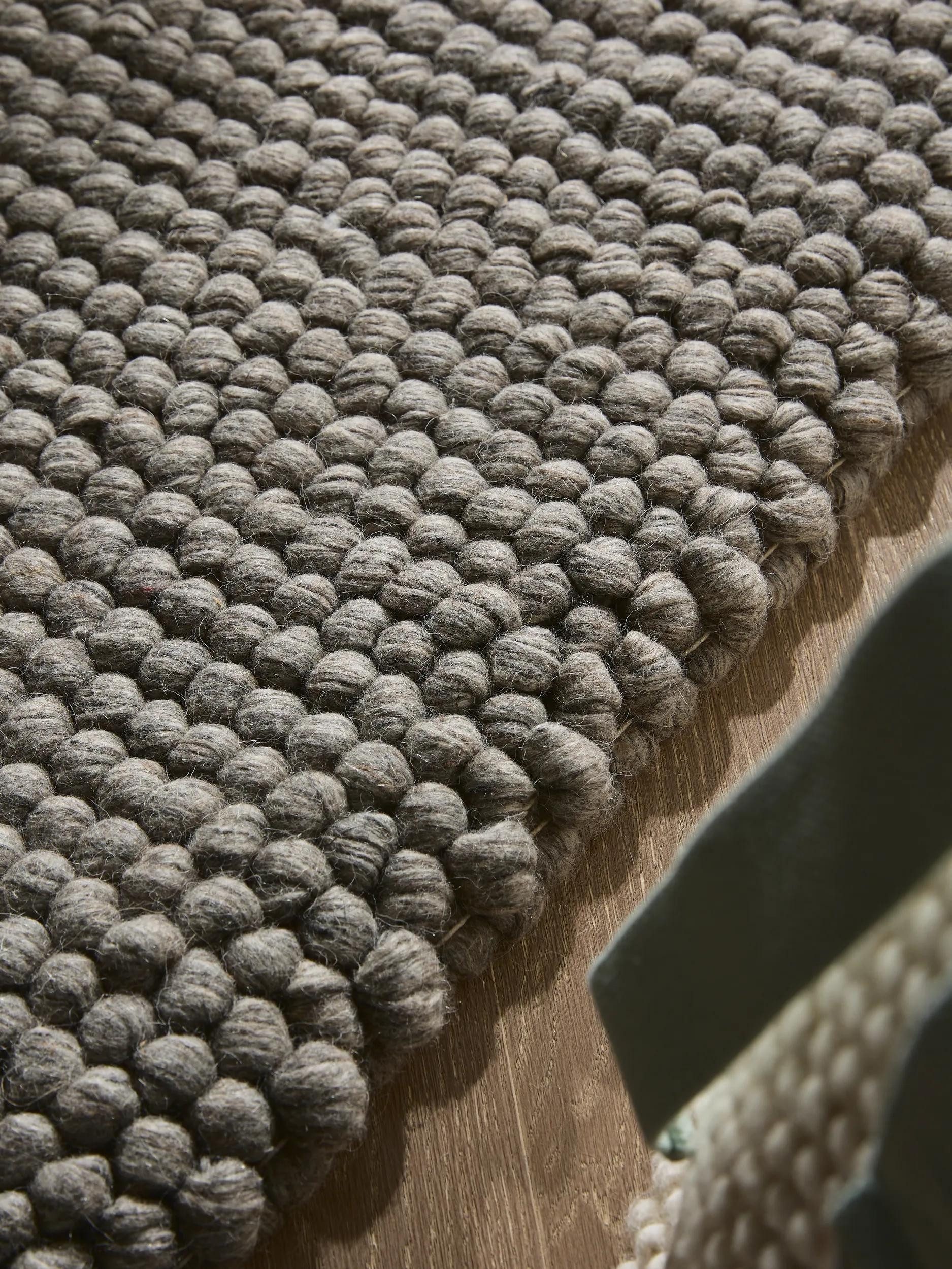 benuta Wollteppich Beads, rechteckig, Höhe: 11 mm, Teppich Wohnzimmer, Schlafzimmer, Esszimmer, Flur, Kunstfaser, Cozy