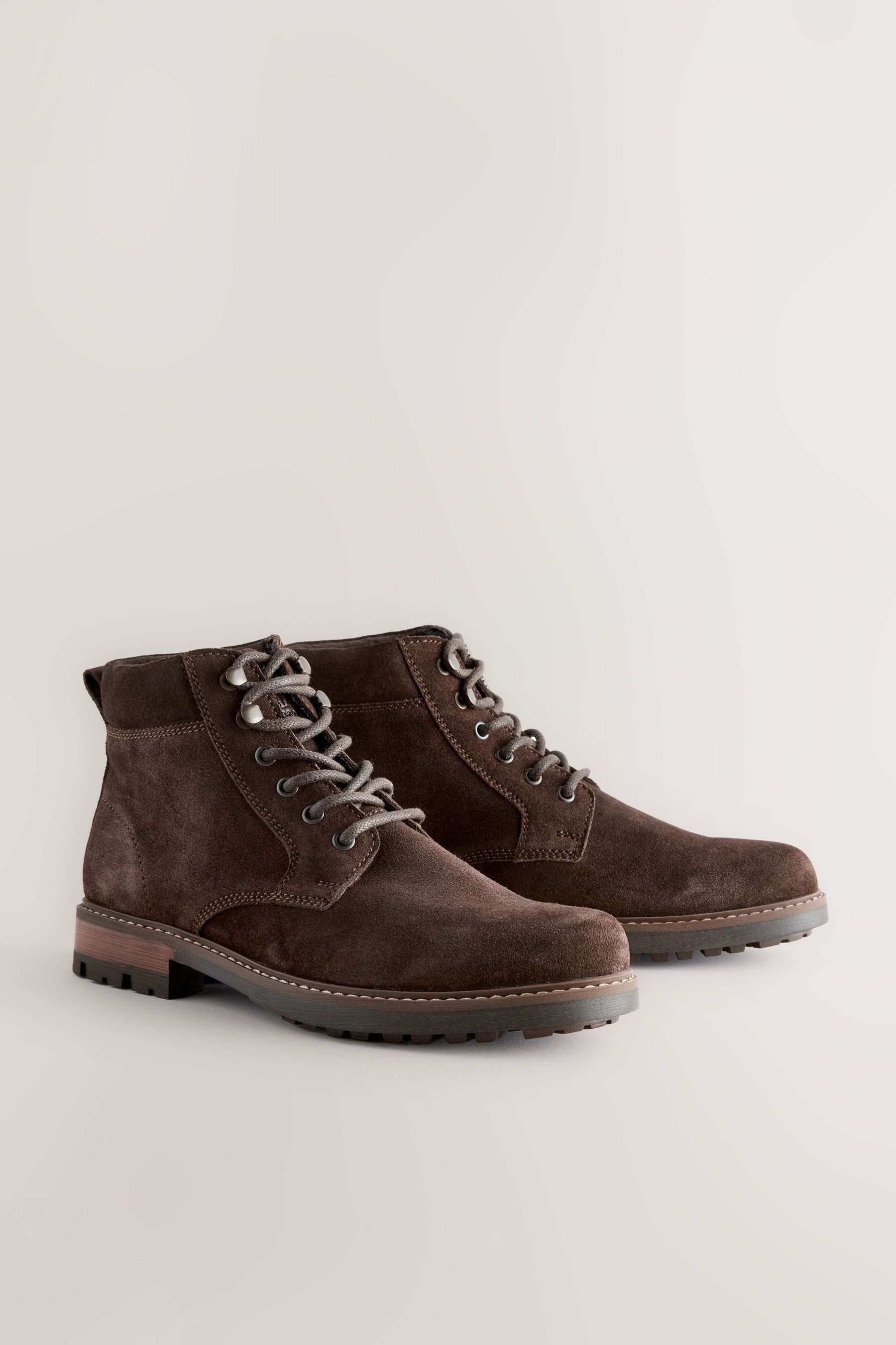 Next Lederstiefel Schnürstiefel (1-tlg)