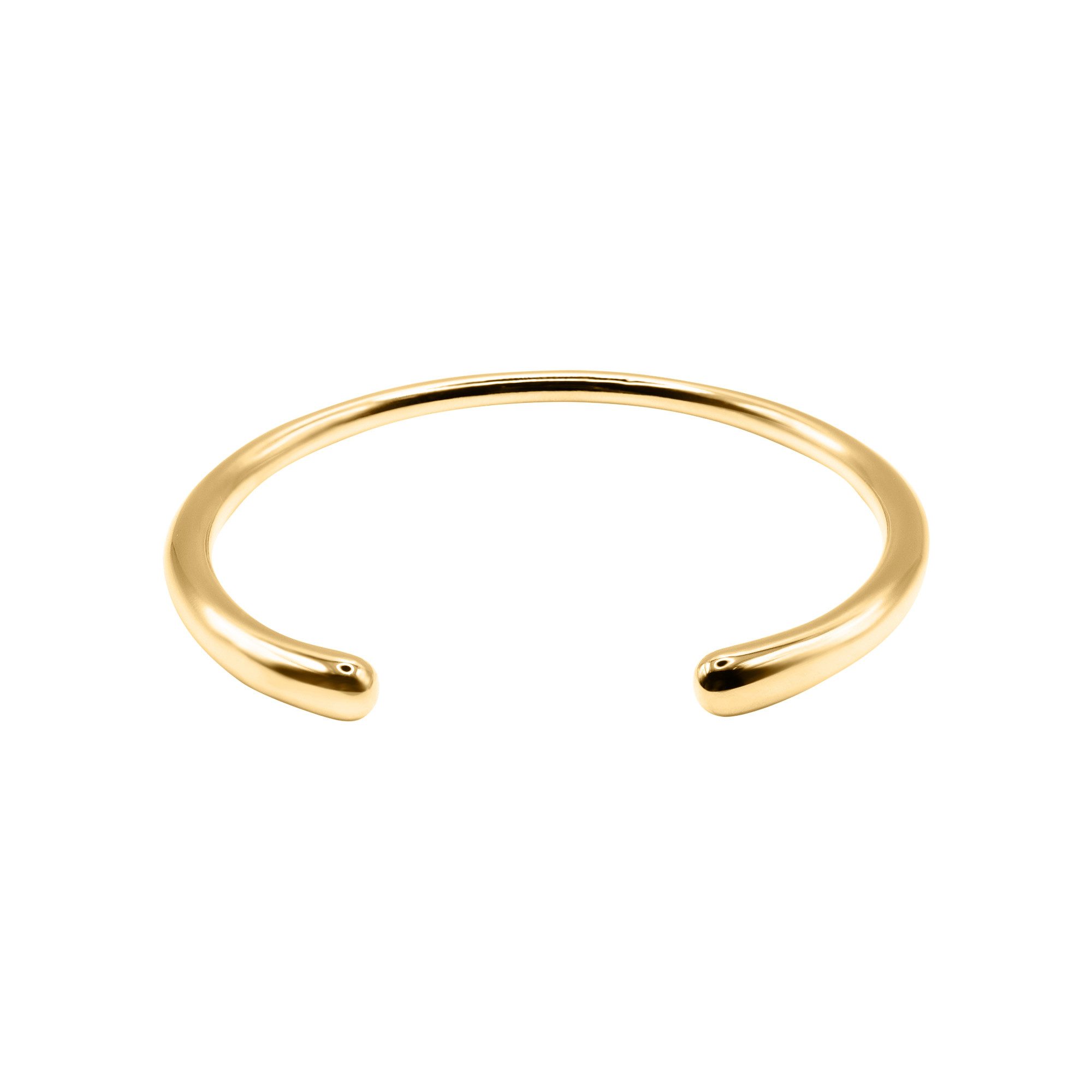 Heideman Armband Nascha goldfarben (Armband, inkl. Geschenkverpackung), offener Armreif für Frauen