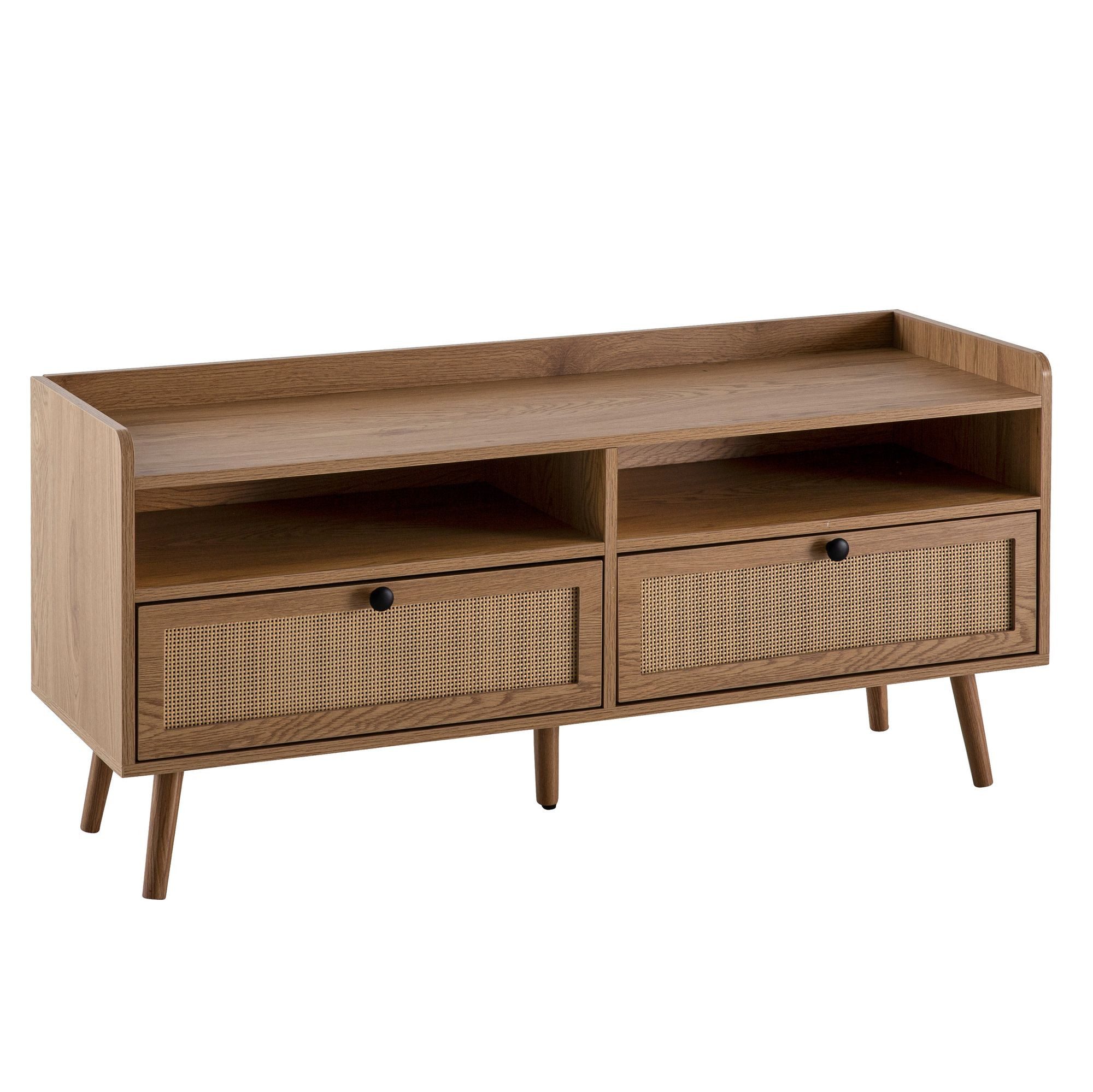 FINEBUY Lowboard FB106345 (Eiche Dekor 120 günstig online kaufen