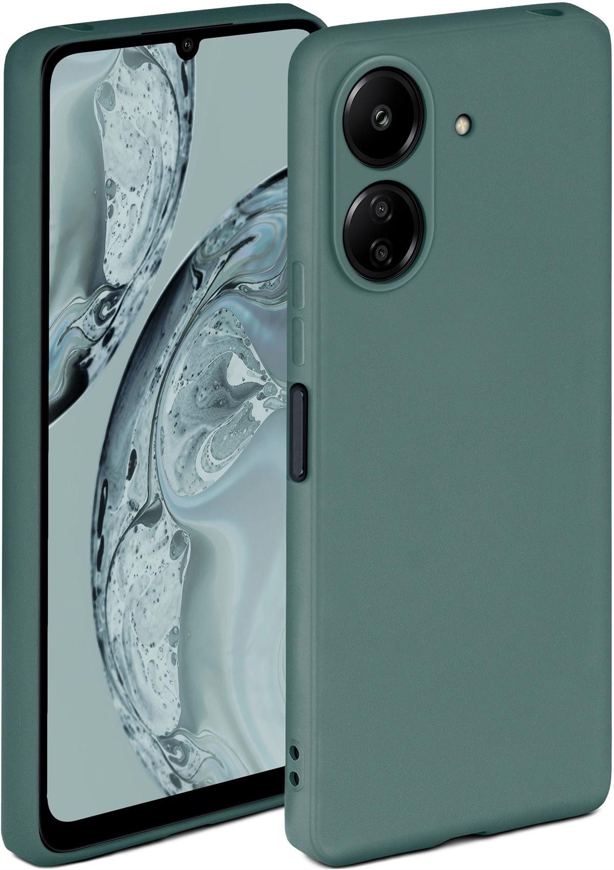 ONEFLOW Handyhülle ONEFLOW® Soft Case für Xiaomi Redmi 13C, Hülle aus Silikon, Back Cover mit Kameraschutz, weiche Silikonhülle