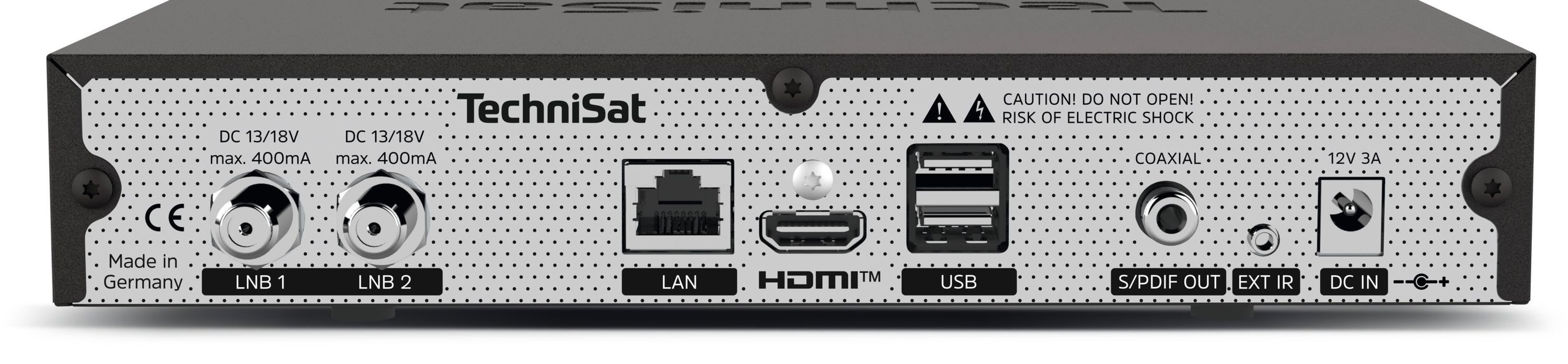 TechniSat DIGIT ISIO S4 SAT-Receiver (App-Steuerung, WLAN-Konnektivität, DVRready, CI)