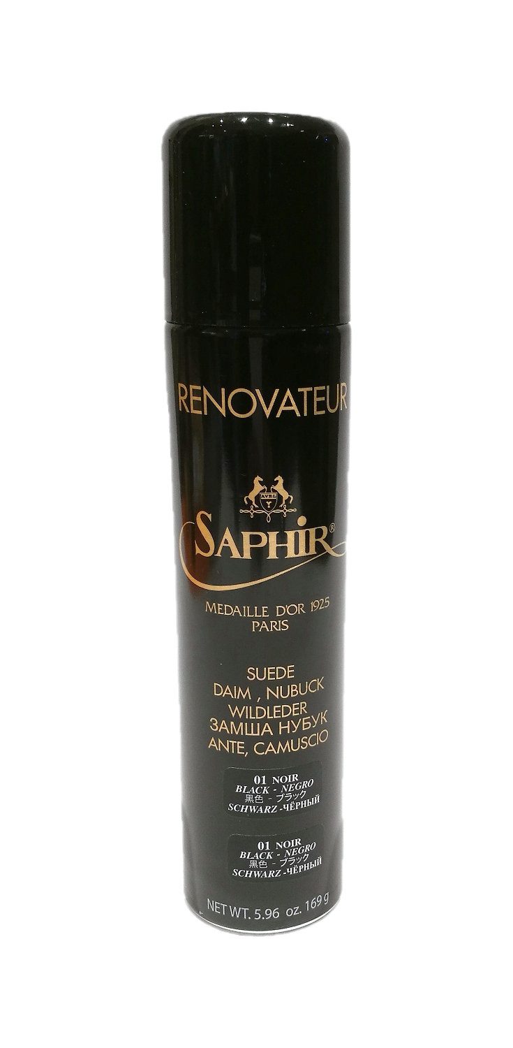 Saphir Schuhputzbürste Medaille D'or RENOVATEUR Wildlederpflegespray für alle Rauleder