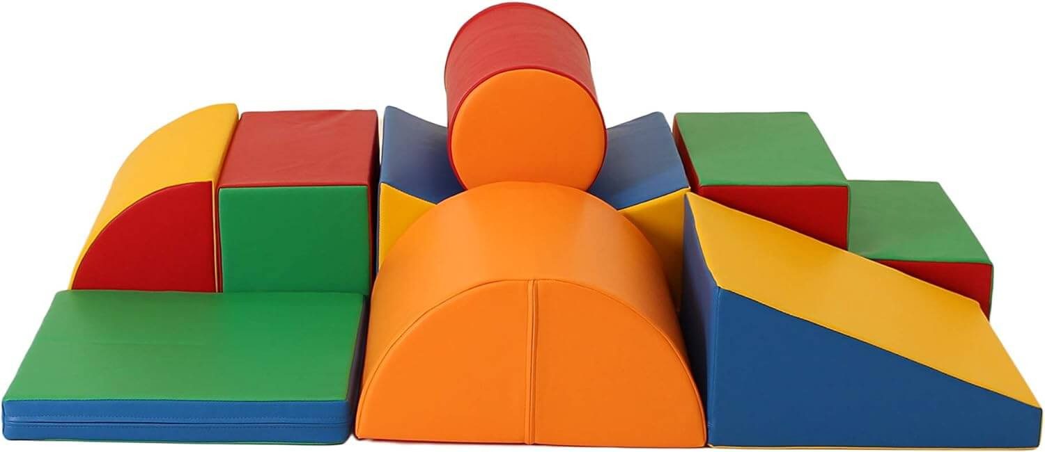 IGLUSoftplay IGLU XL 8 Softbausteine Spielbauklötze, (Set), Modernes Design und hochwertige Verarbeitung