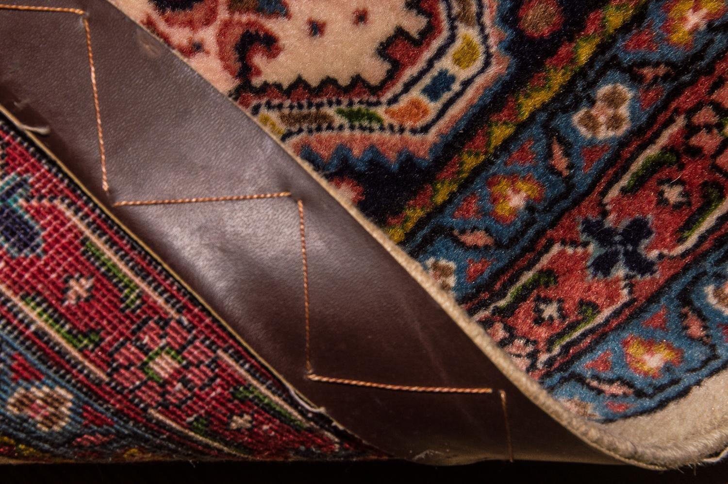 Wollteppich »Malayer Teppich handgeknüpft beige«, morgenland, rechteckig, Höhe 8 mm, handgeknüpft-HomeTrends