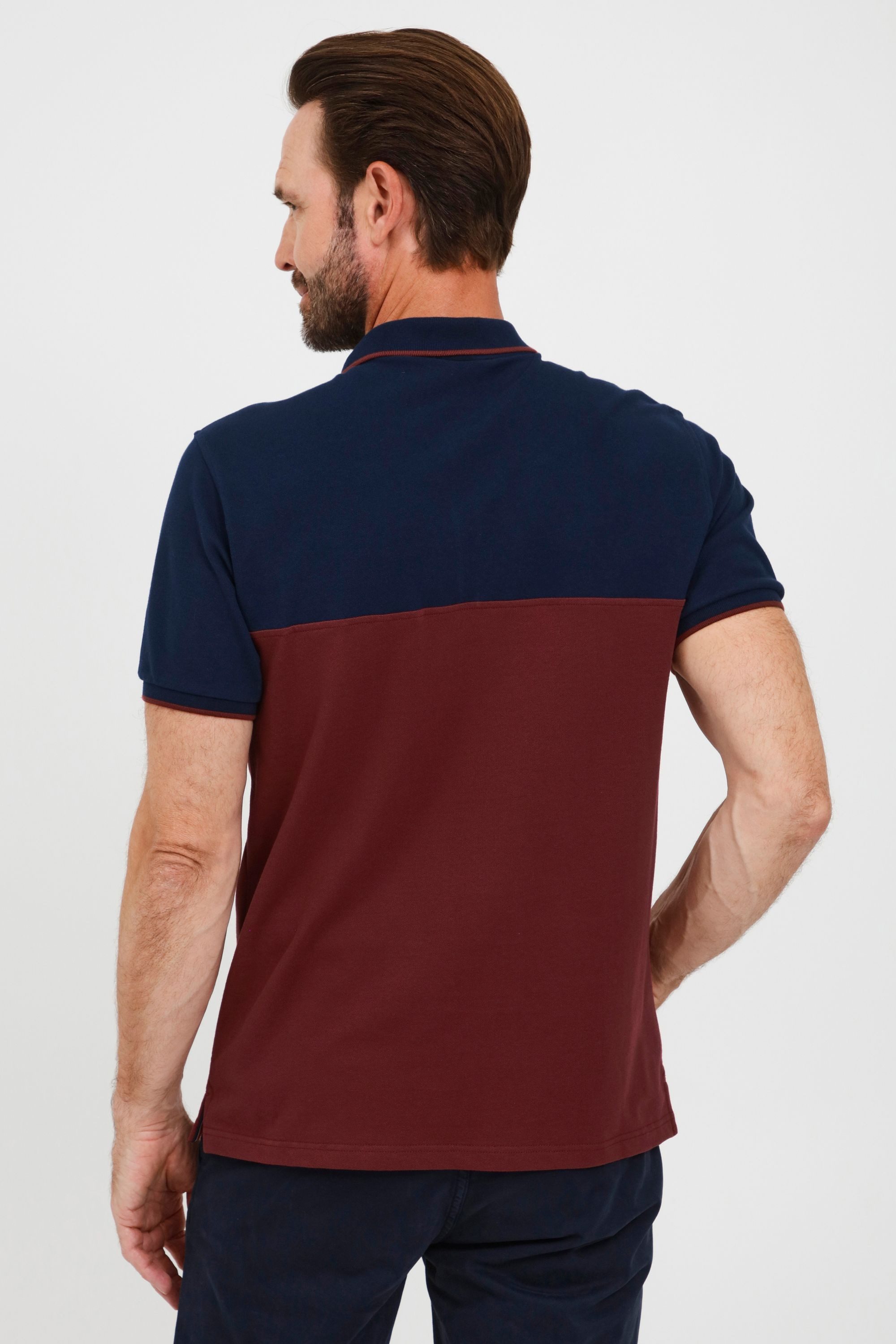 FQ1924 Poloshirt FQReynir Klassisches Poloshirt mit modernem Print