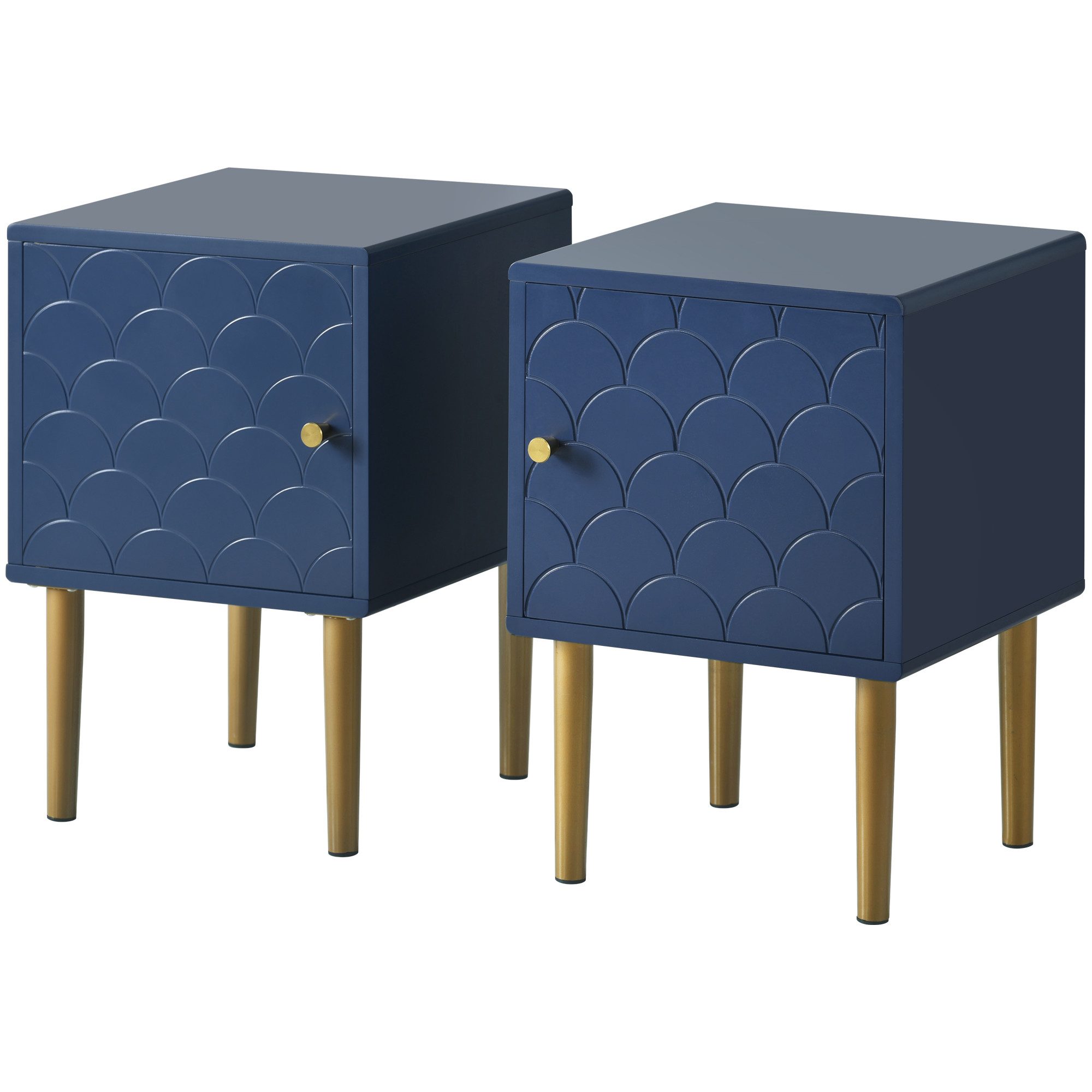 BlingBin Sideboard Kommode, Nachttisch (2er Set, günstig online kaufen