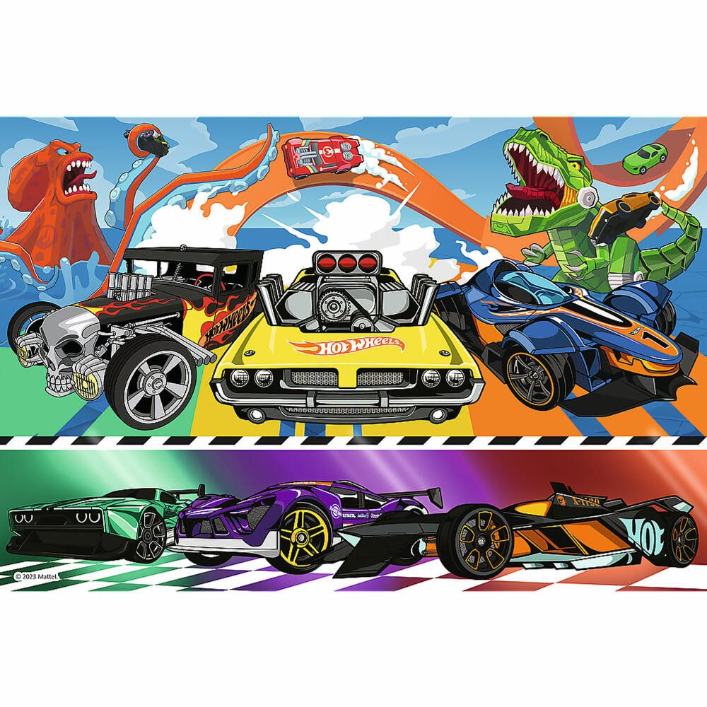 Trefl Puzzle Hot Wheel, 100 Puzzleteile günstig online kaufen