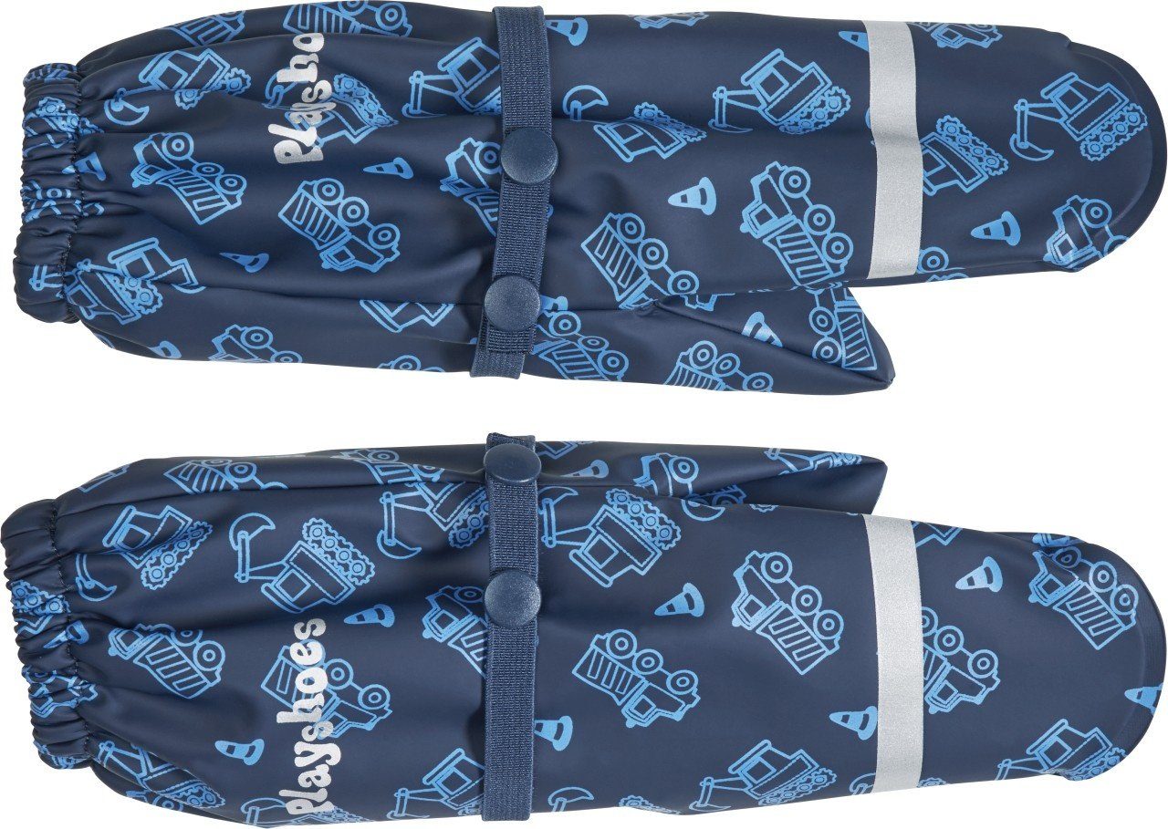 Playshoes Fleecehandschuhe Matschhandschuh mit Fleece-Futter Baustelle