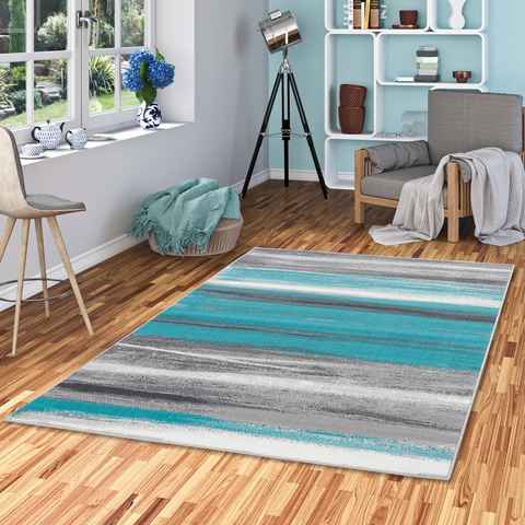 Designteppich Designer Teppich Samba Stripes, Pergamon, Rechteckig, Höhe: 13 mm