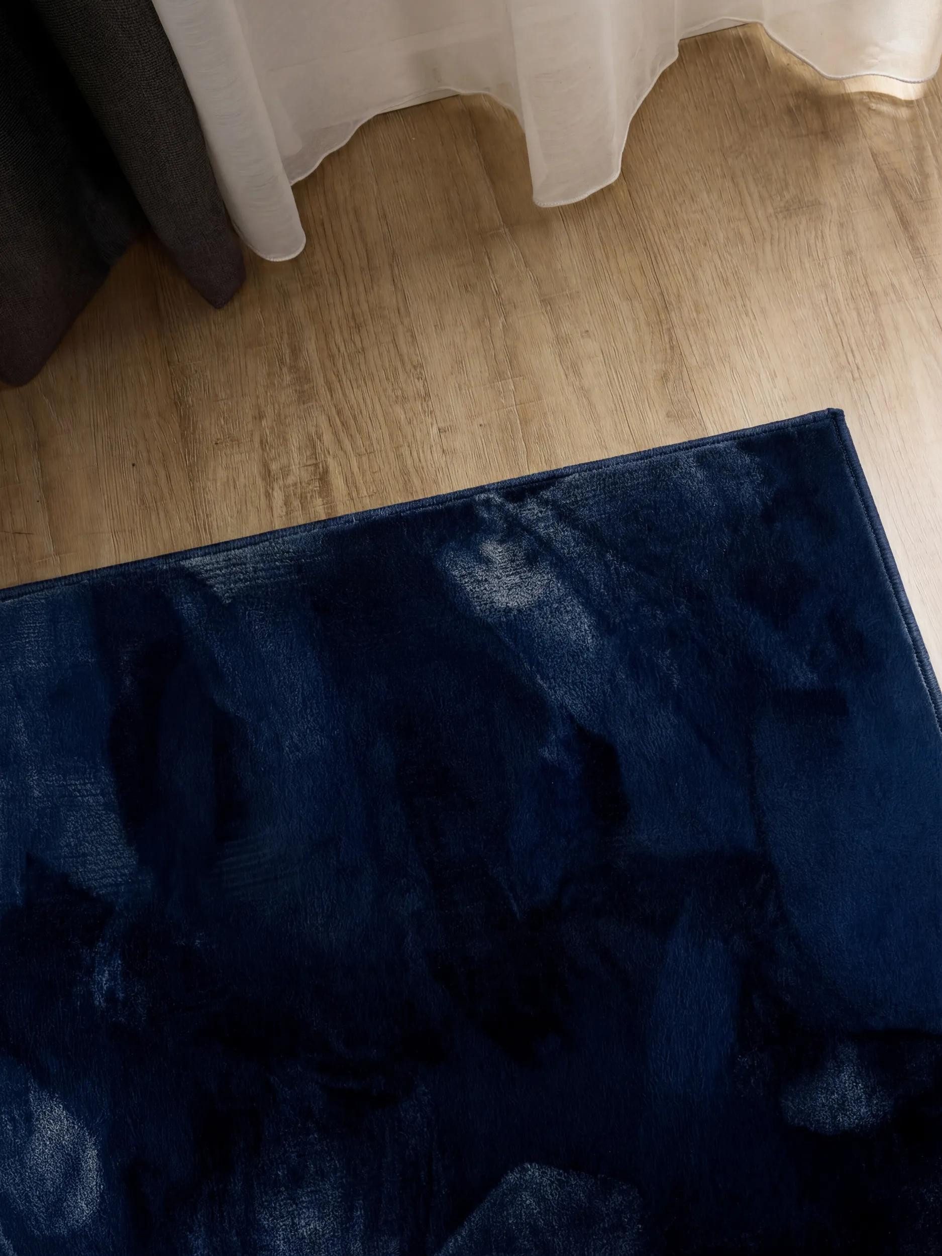 benuta Fellteppich Furry, rechteckig, Höhe: 11 mm, Teppich Wohnzimmer, Esszimmer, Schlafzimmer, Flur, Weich, Rutschfest