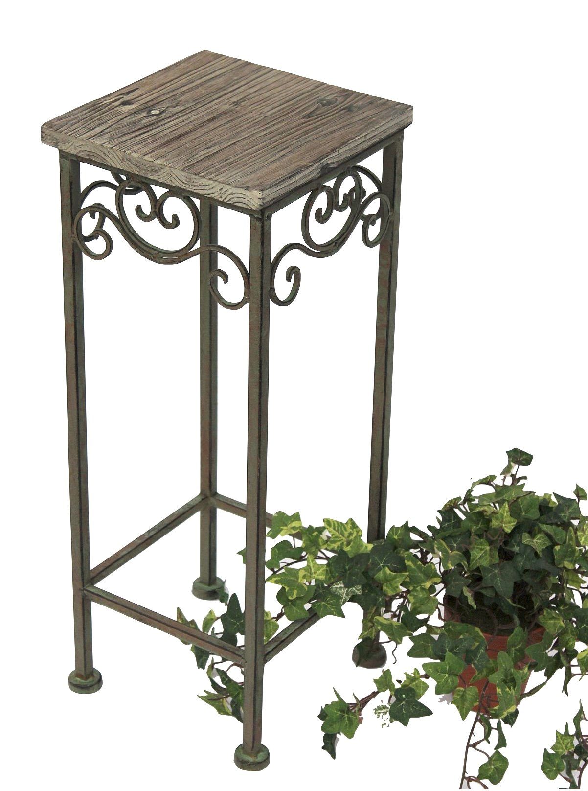 DanDiBo Blumenständer Blumenhocker Metall Eckig Blumenständer 11134