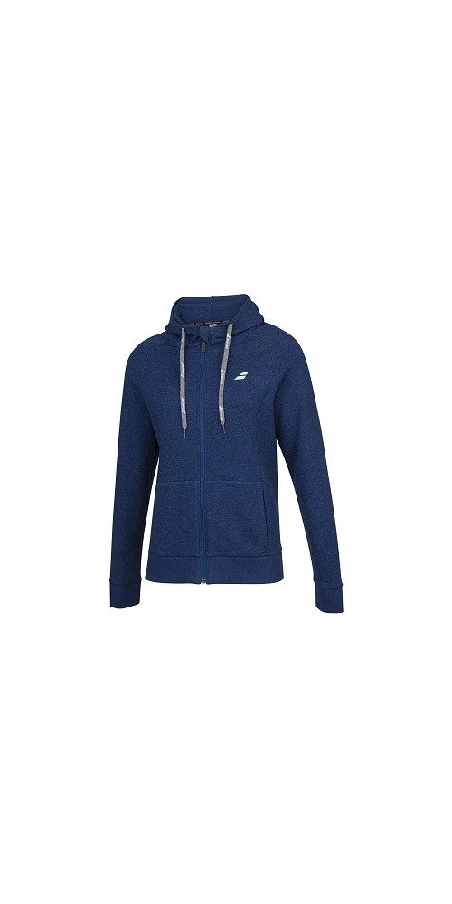 Babolat Trainingsjacke Kapuzenjacke Exercise Club 2021 dunkelblau Damen