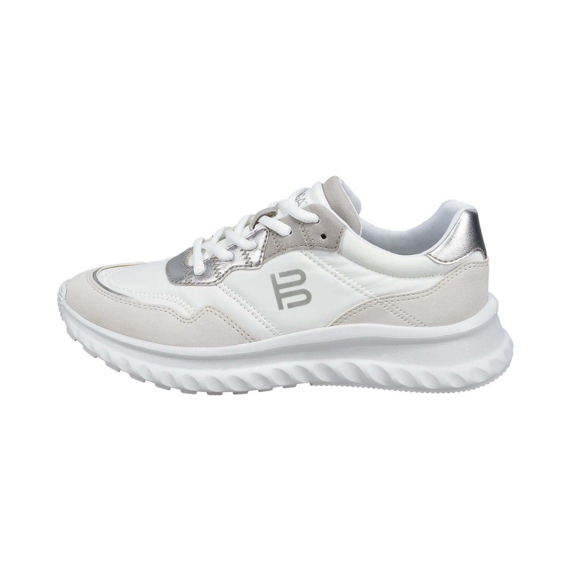 Lecce weiss/silber Damen Sneaker