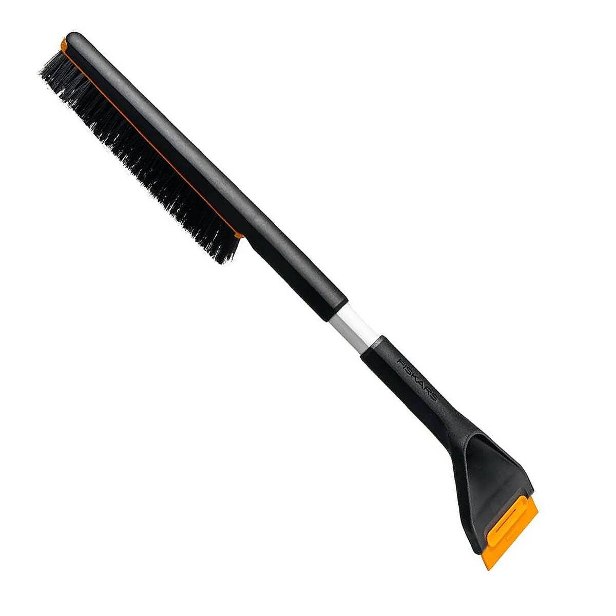 Fiskars Eiskratzer 1078495 mit Schneebürste, zweiseitiger Schaber