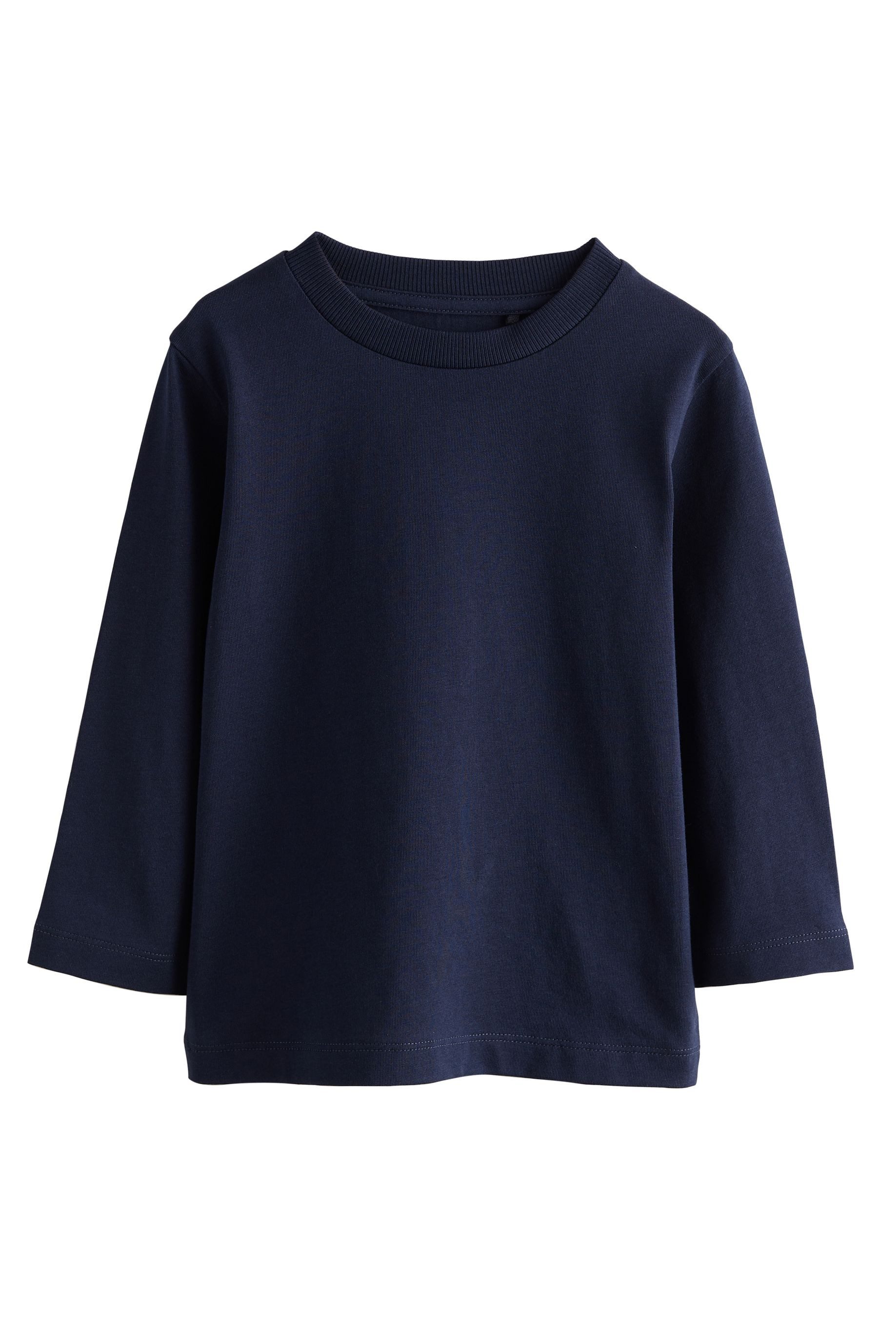 Next Langarmshirt Einfarbiges Shirt (1-tlg)