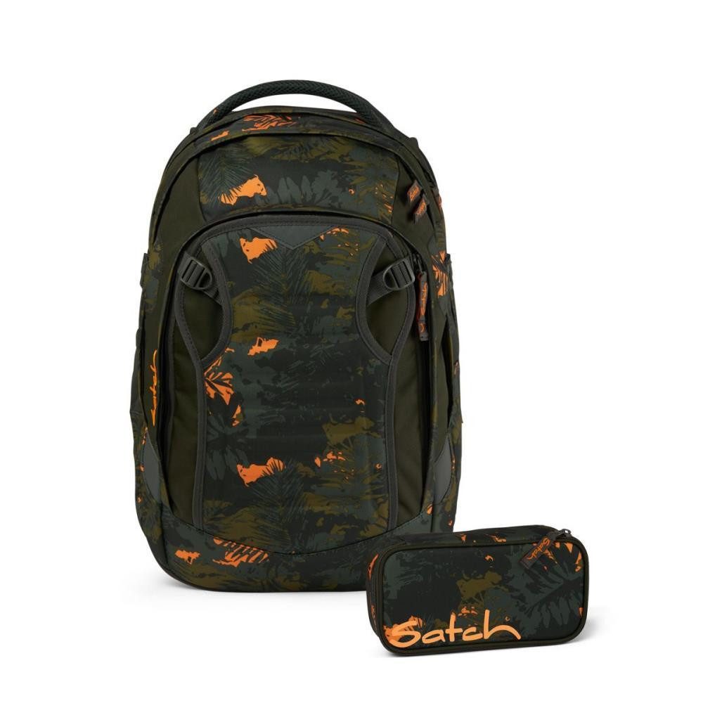 Satch Schulrucksack Match (2tlg., inkl. Schlamperbox)
