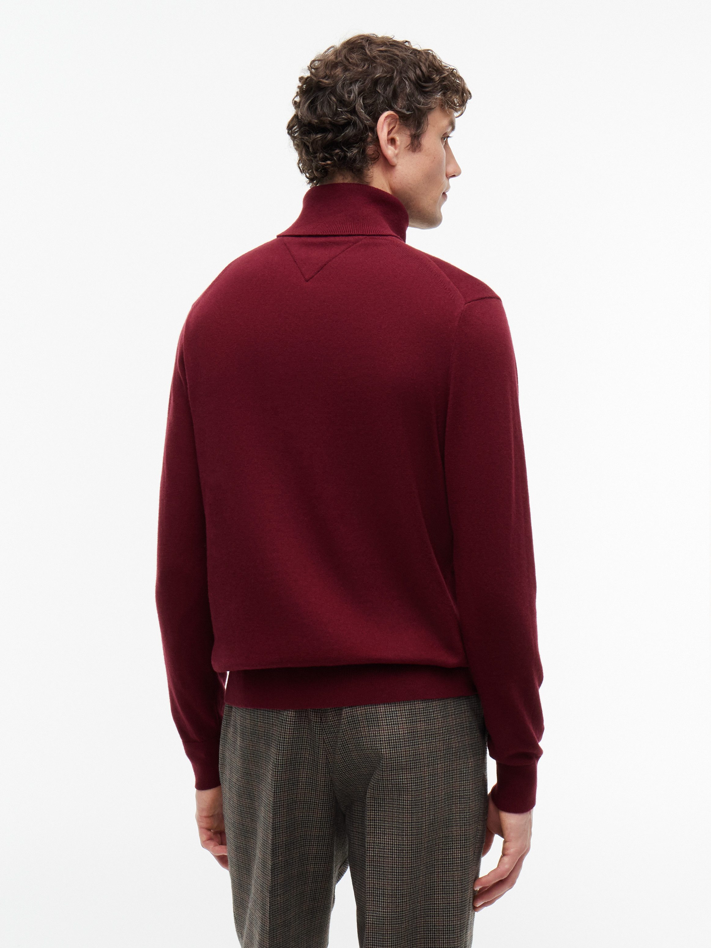 Tommy Hilfiger Rollkragenpullover PIMA ORG CTN CASHMERE ROLL NECK
