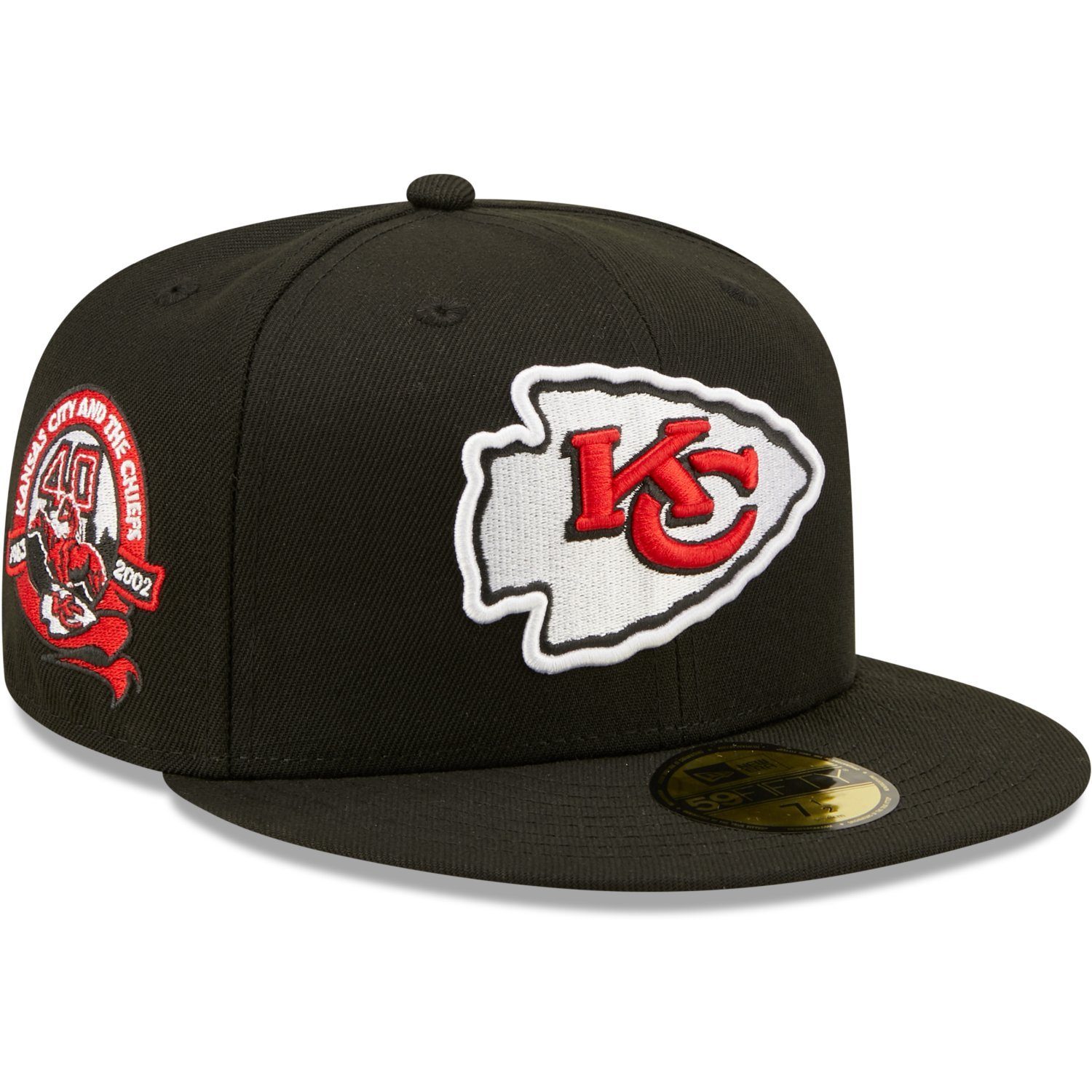 New Era Fitted Cap 59Fifty Kansas City Chiefs 40years