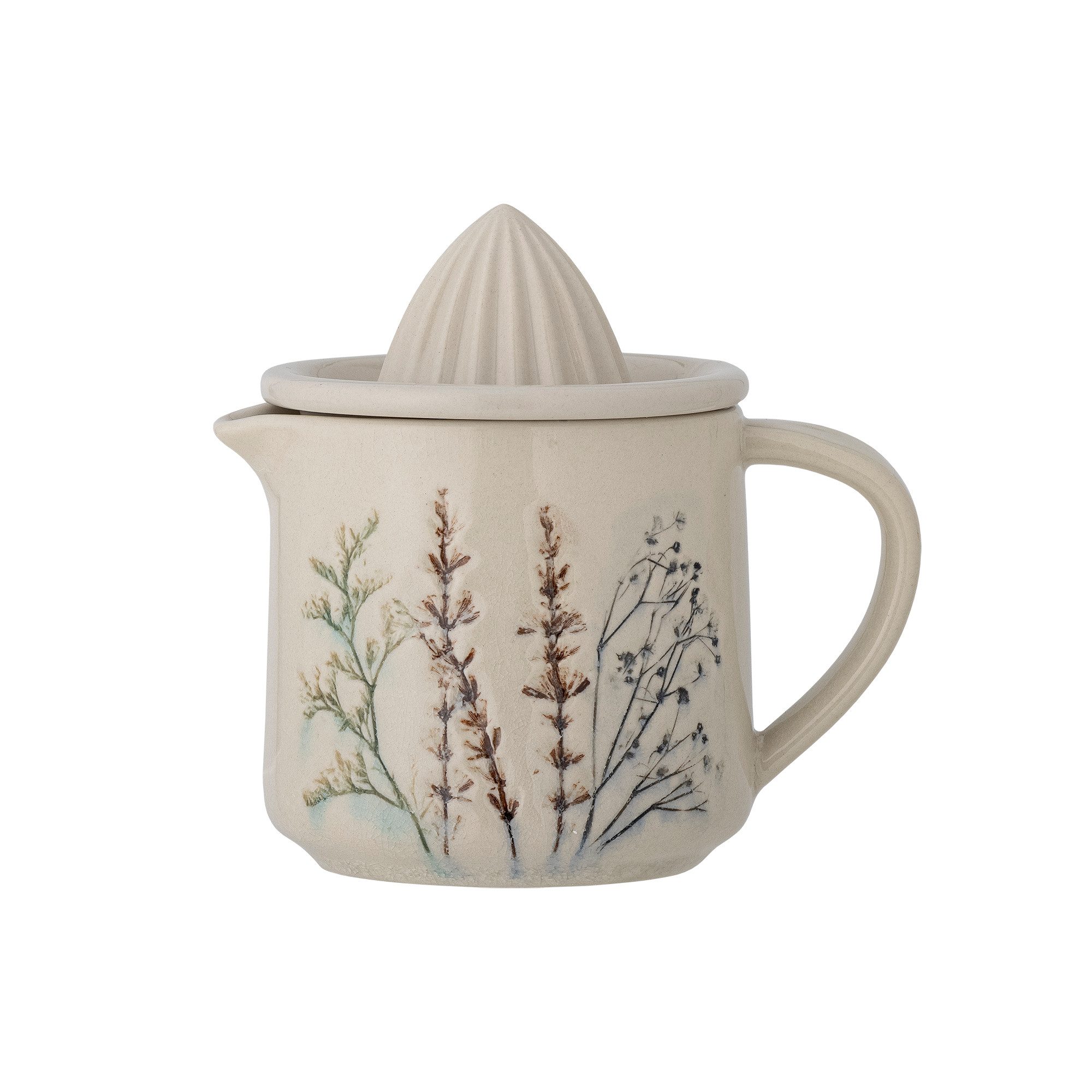 Bloomingville Zitruspresse Bloomingville Bea Zitronensaftpresse, Natur, Steingut