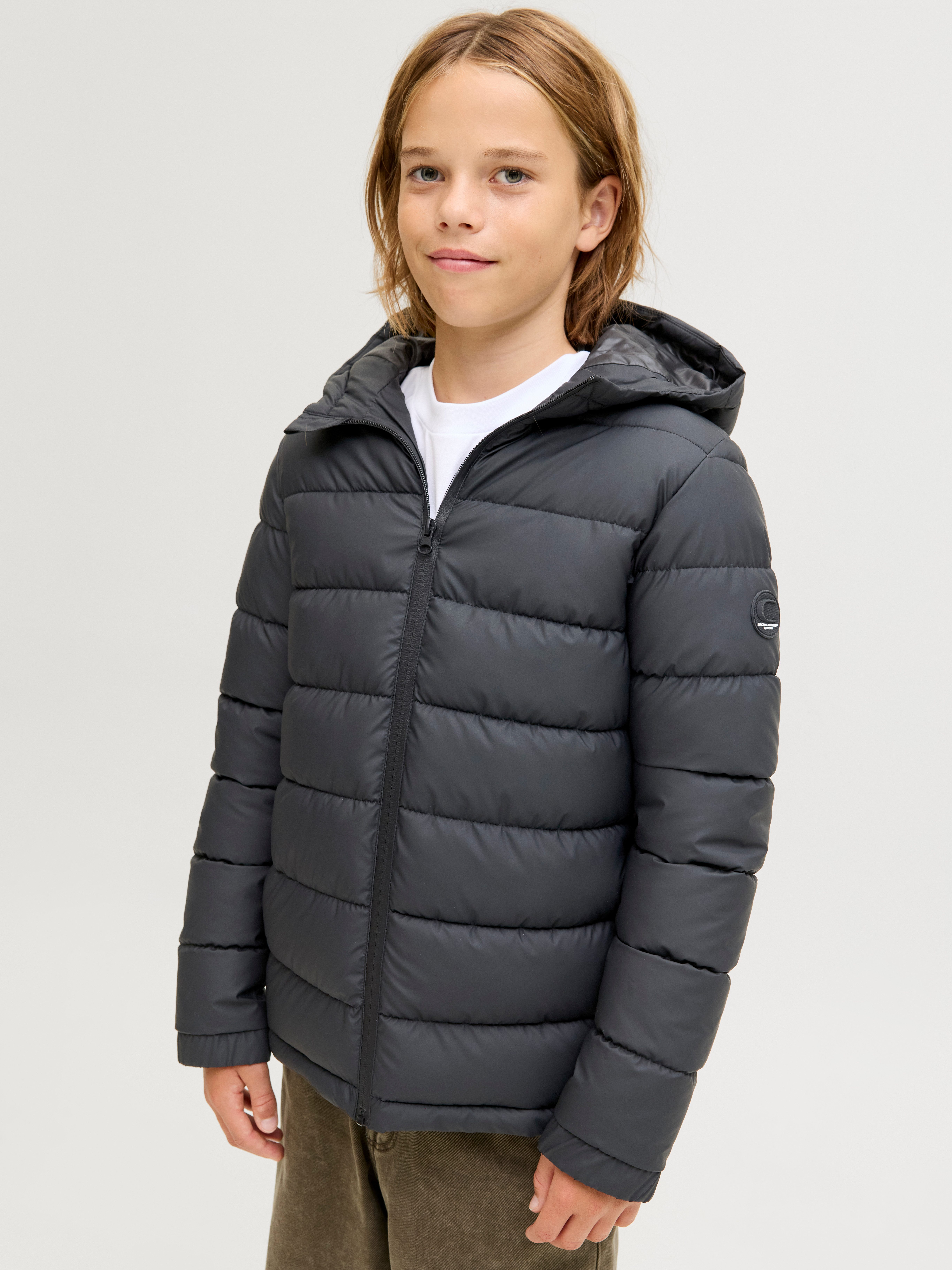 Jack & Jones Junior Steppjacke JCOPOINT PU PUFFER JACKET BF JNR