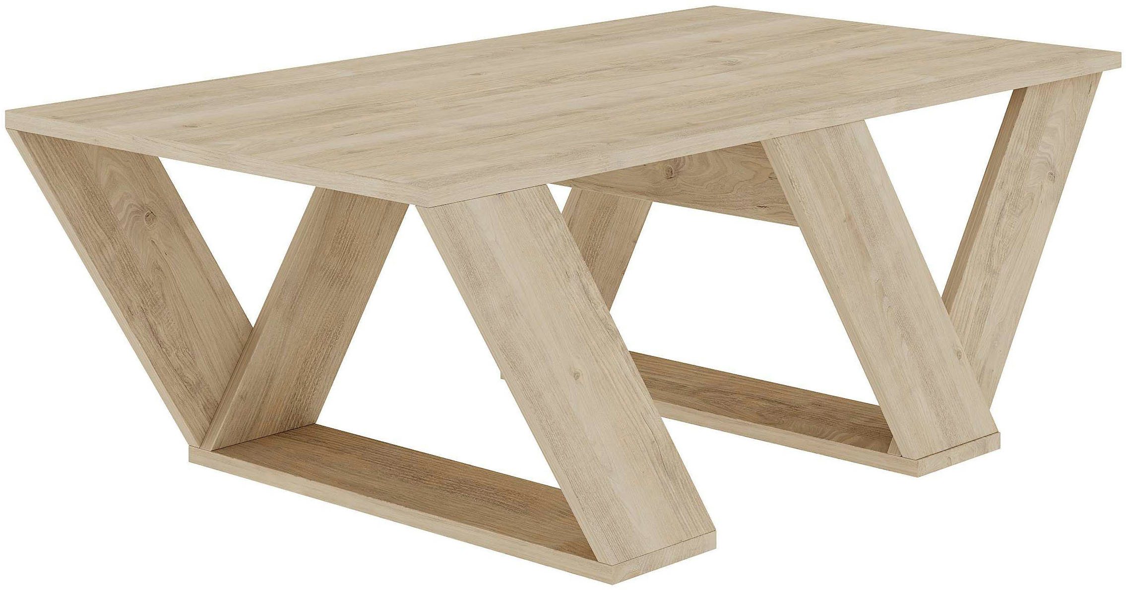 Decortie Couchtisch PIPRA COUCHTISCH (Packung, 1-St), Leichte Montage, Lagerung, Platzsparend