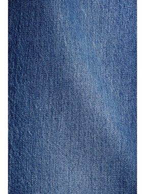 edc by Esprit 7/8-Hose Ausgestellte Retro-Jeans mit mittelhohem Bund