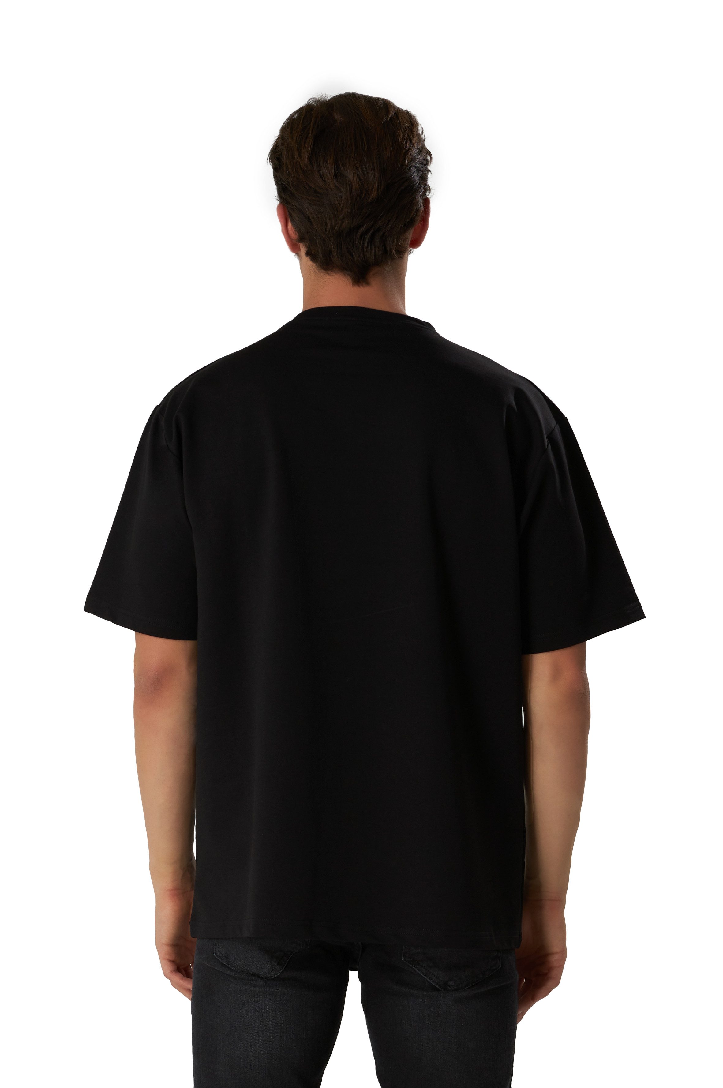BLACKROCK T-Shirt Herren, Baumwolle Kurzarm Shirt Rundhals, Basic
